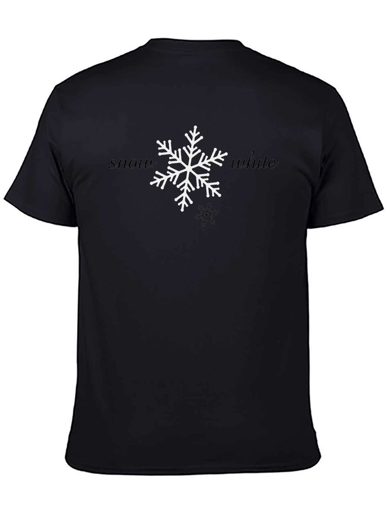 Snow White Snowflake Graphic Tee