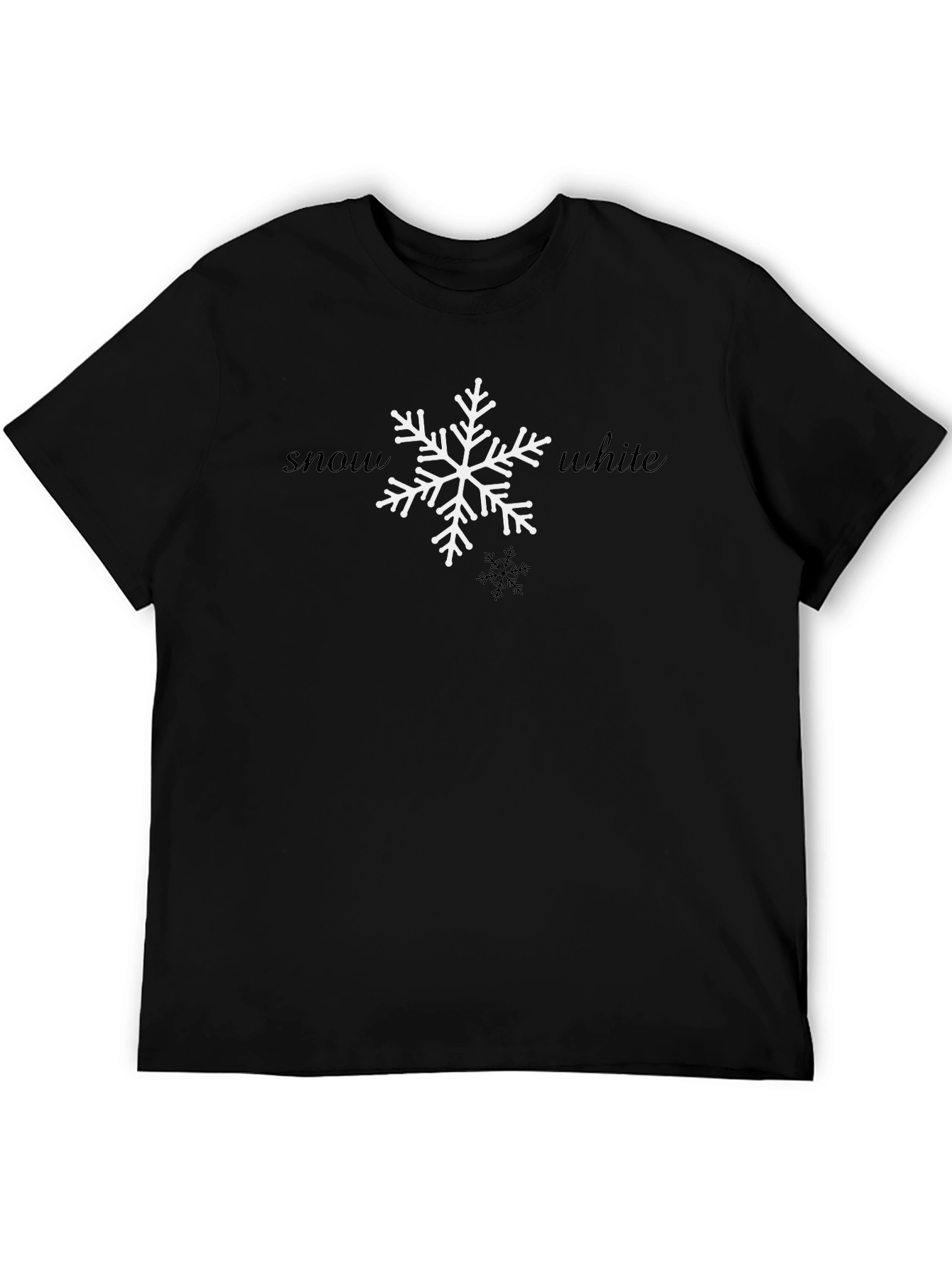 Snow White Snowflake Graphic Tee