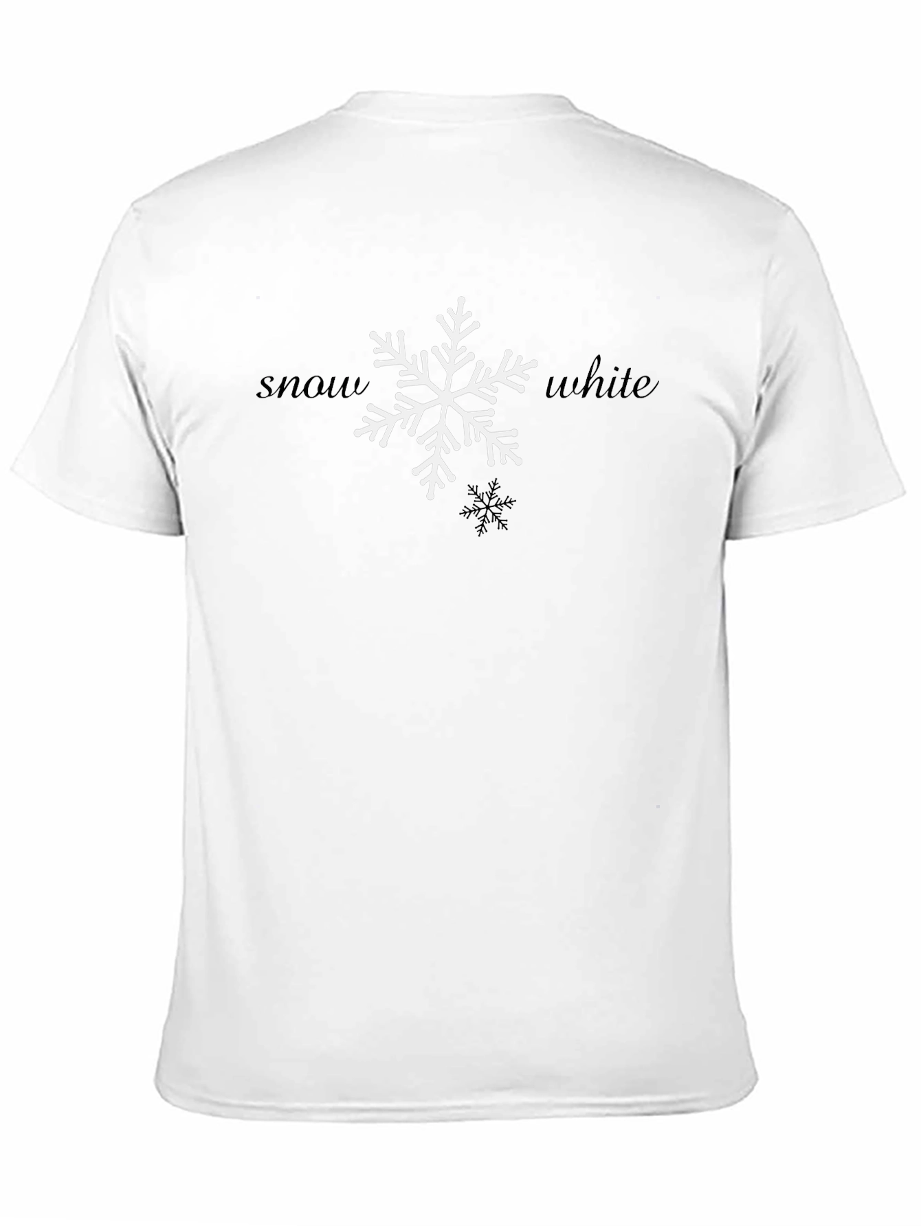 Snow White Snowflake Graphic Tee