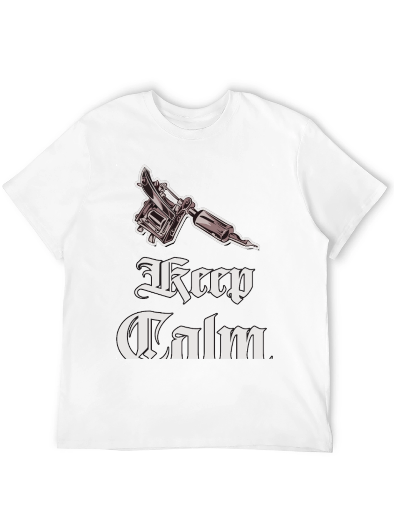 Keep Calm Tattoo Artist Black T-Shirt