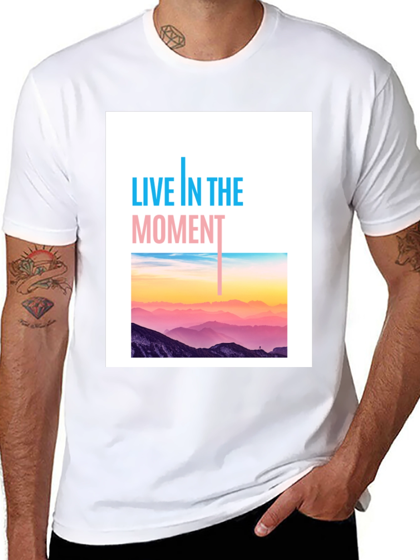 Live In The Moment Graphic Tee