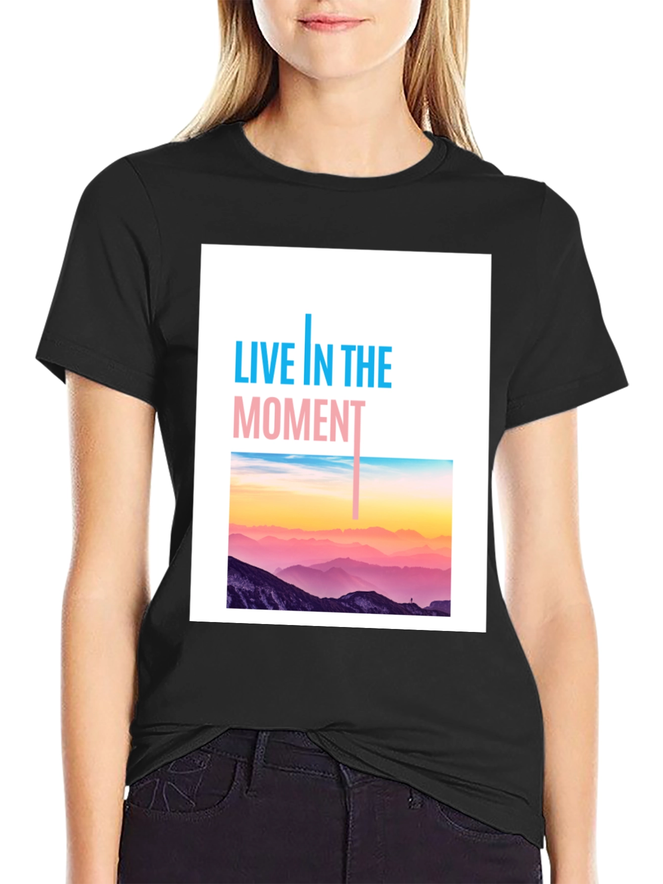 Live In The Moment Graphic Tee
