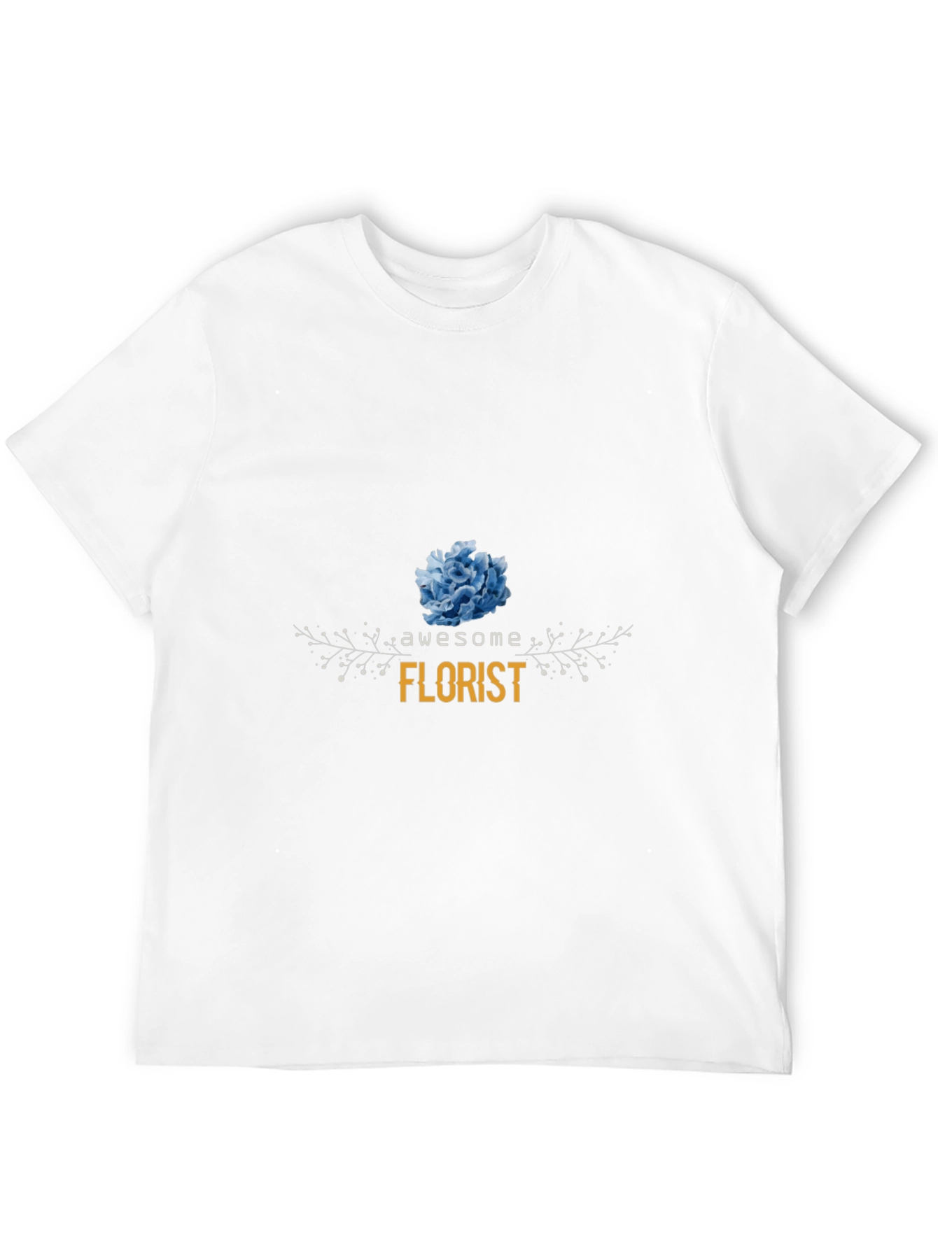 Awesome Florist T-Shirt - Floral Design