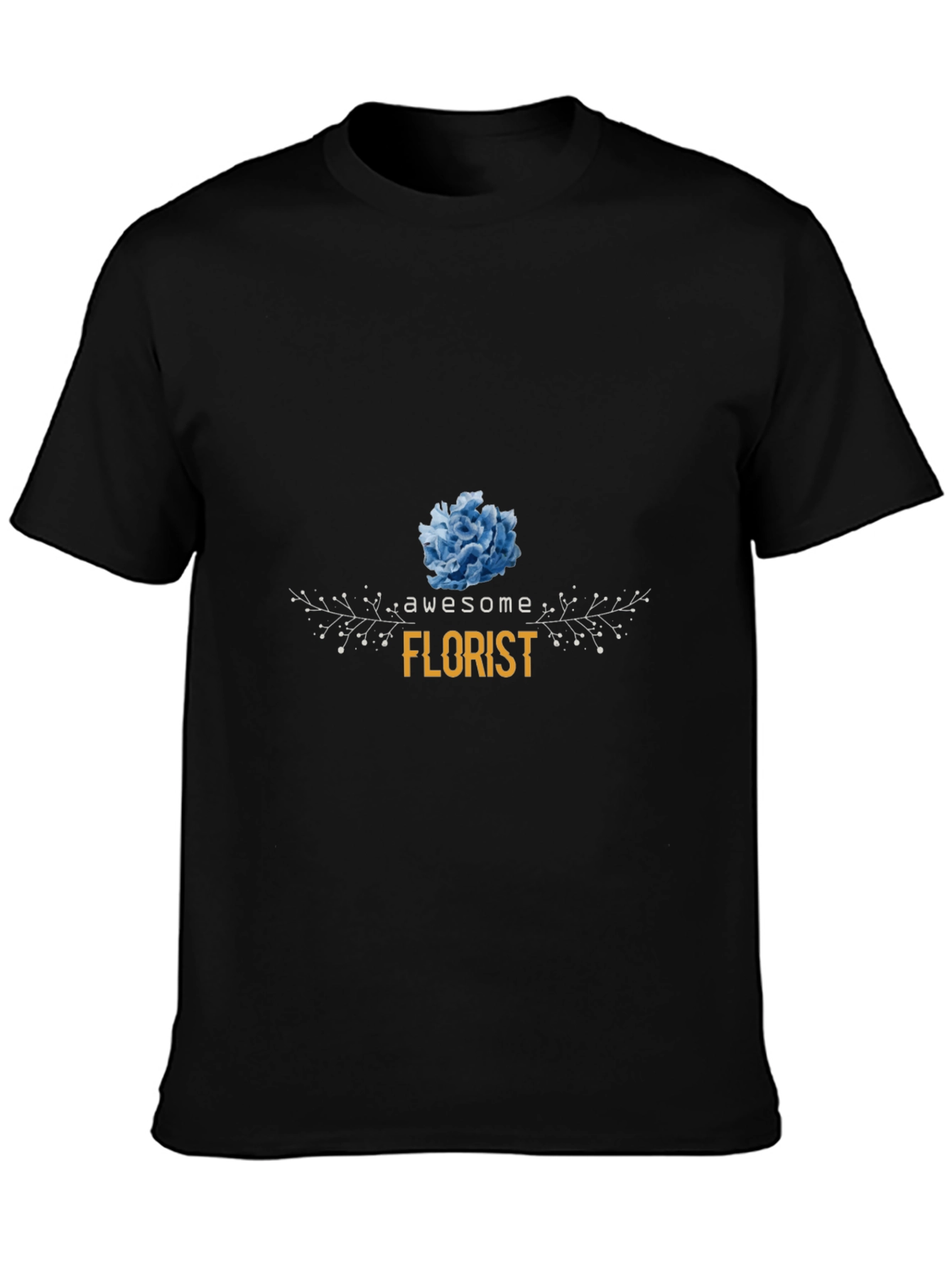 Awesome Florist T-Shirt - Floral Design
