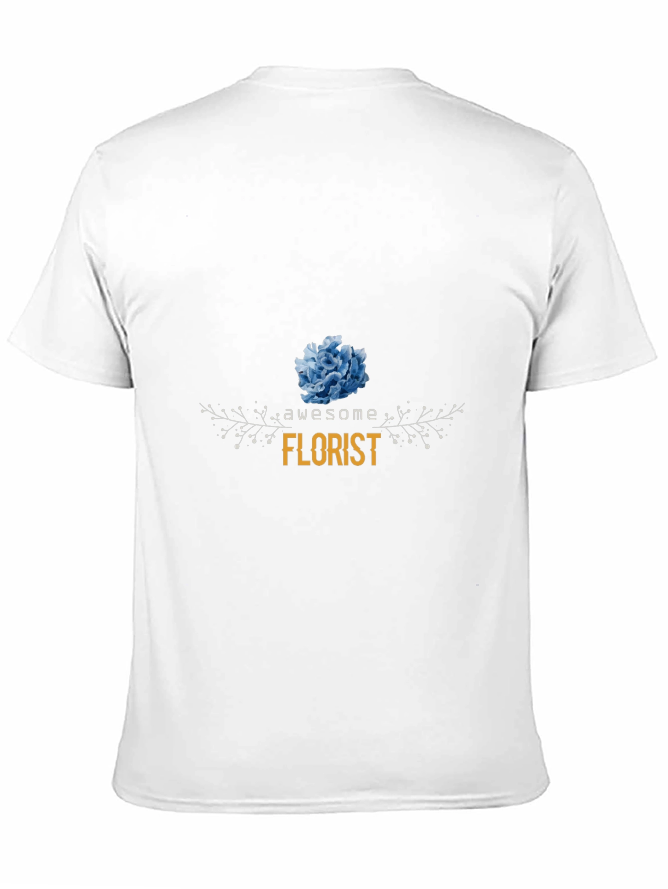 Awesome Florist T-Shirt - Floral Design