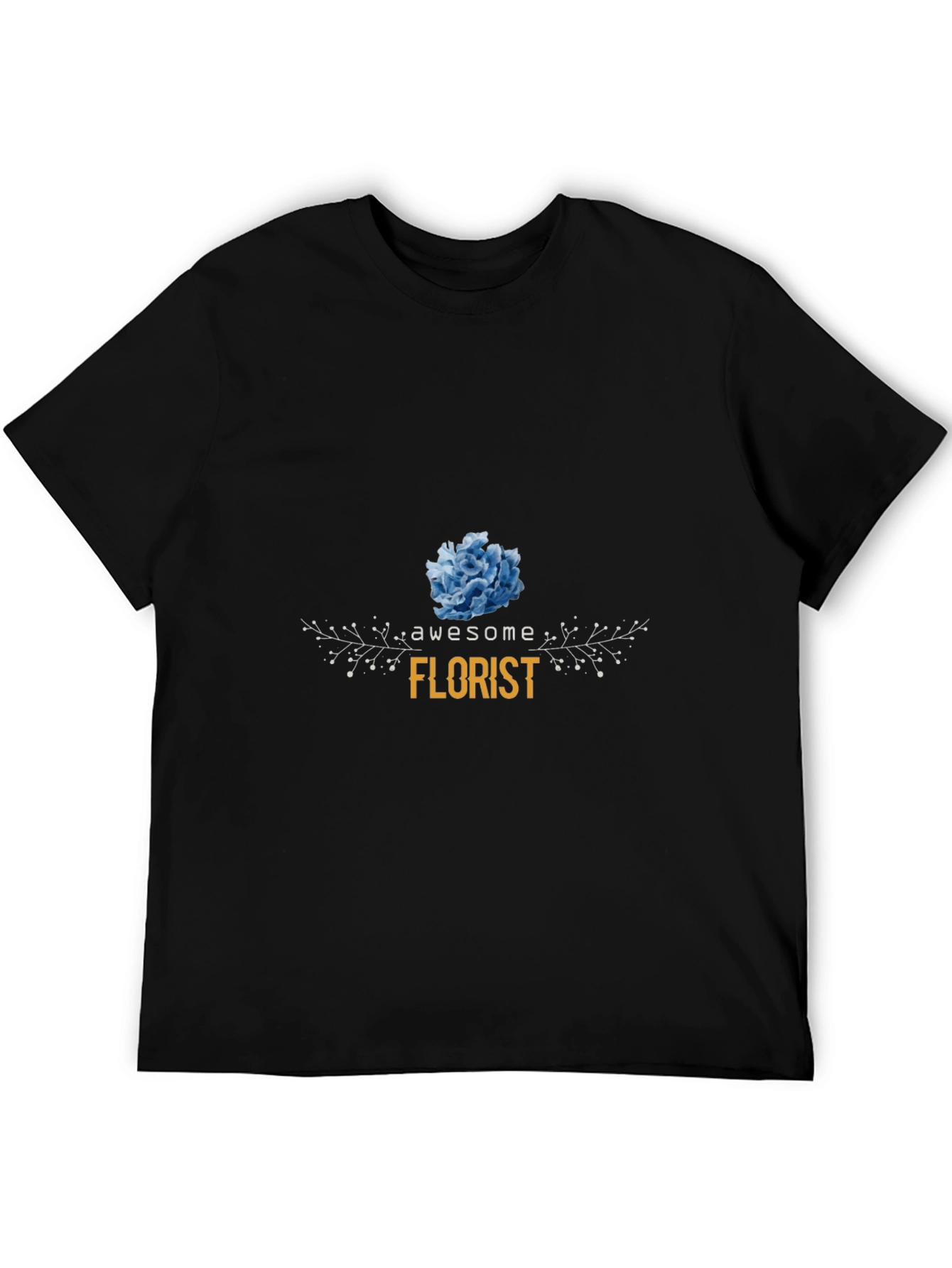 Awesome Florist T-Shirt - Floral Design