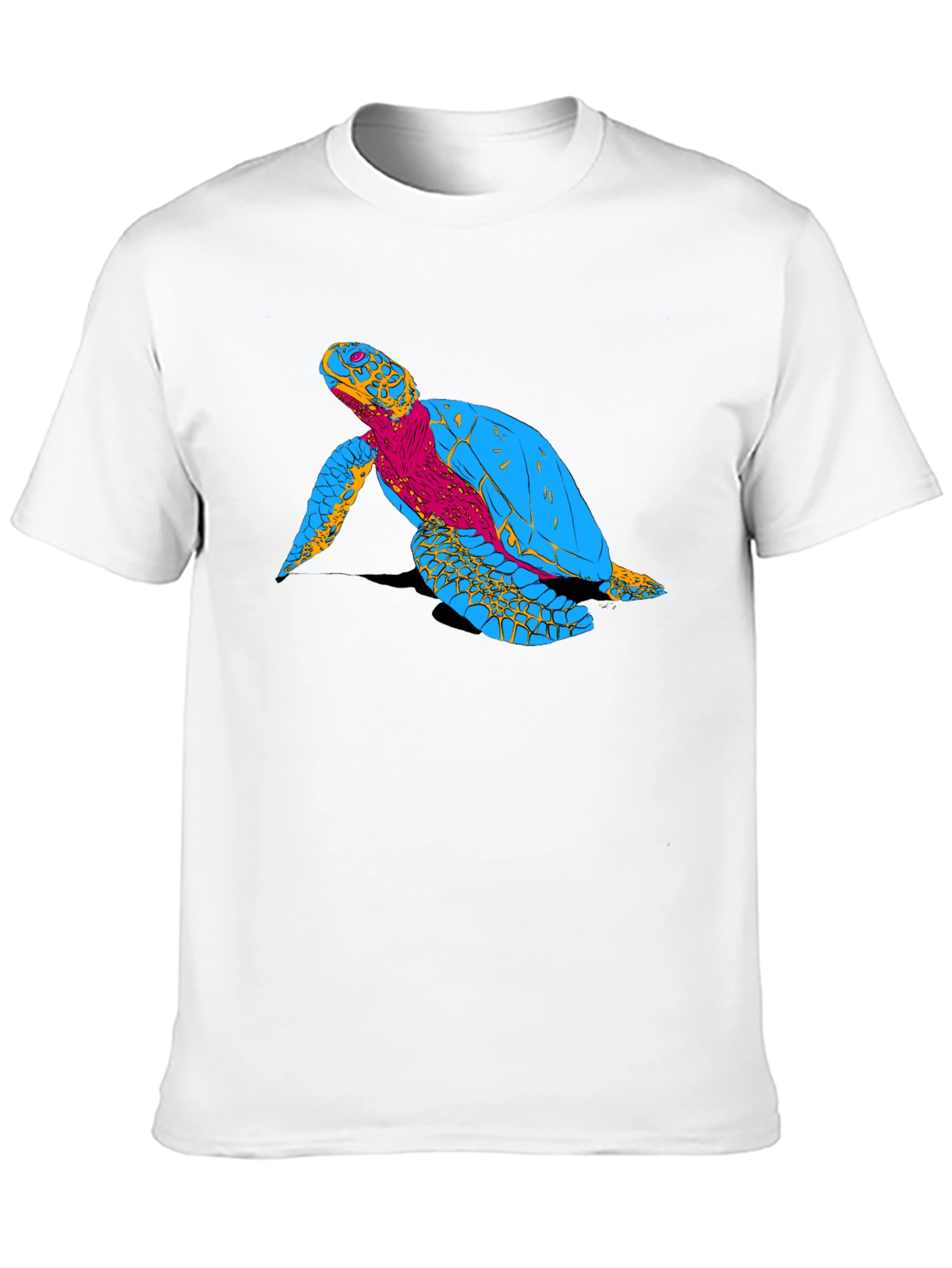 Turtle Graphic Black T-Shirt