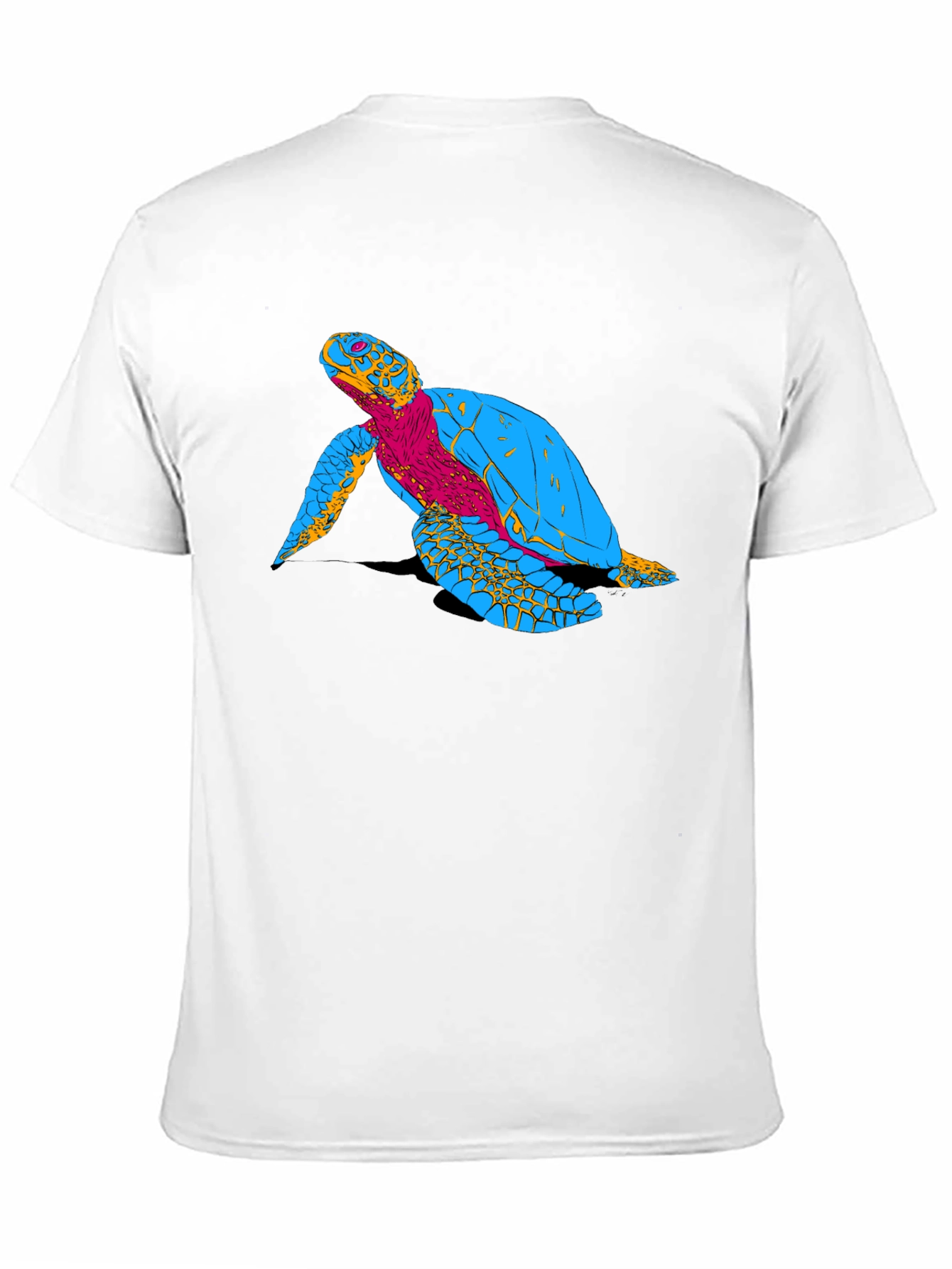 Turtle Graphic Black T-Shirt