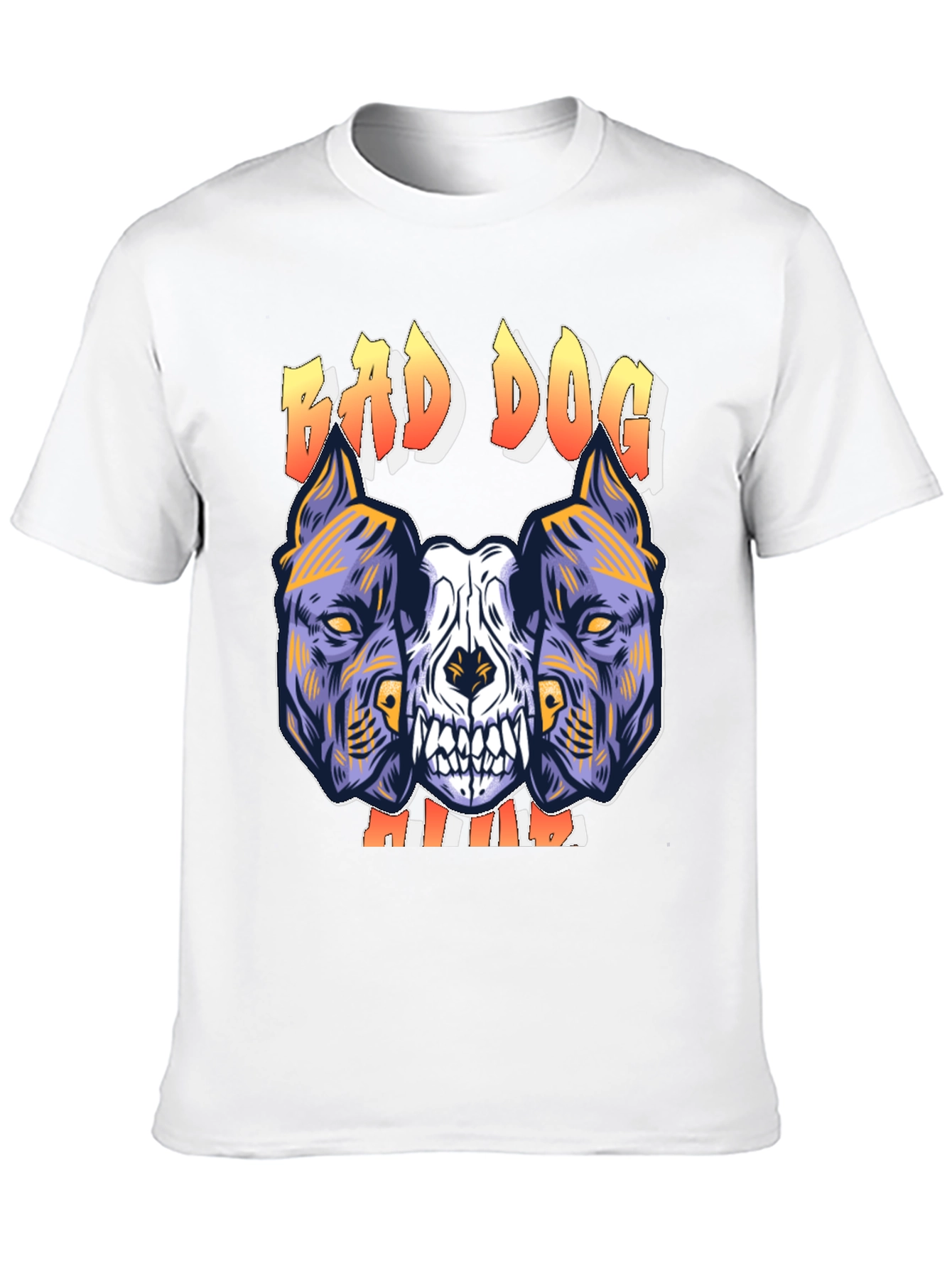 Bad Dog Graphic Tee - Mens Black T-Shirt