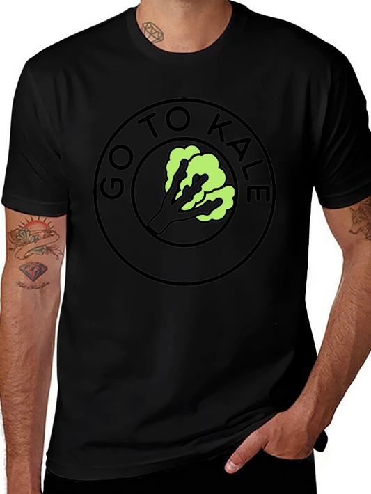 Go To Kale Funny T-Shirt Black