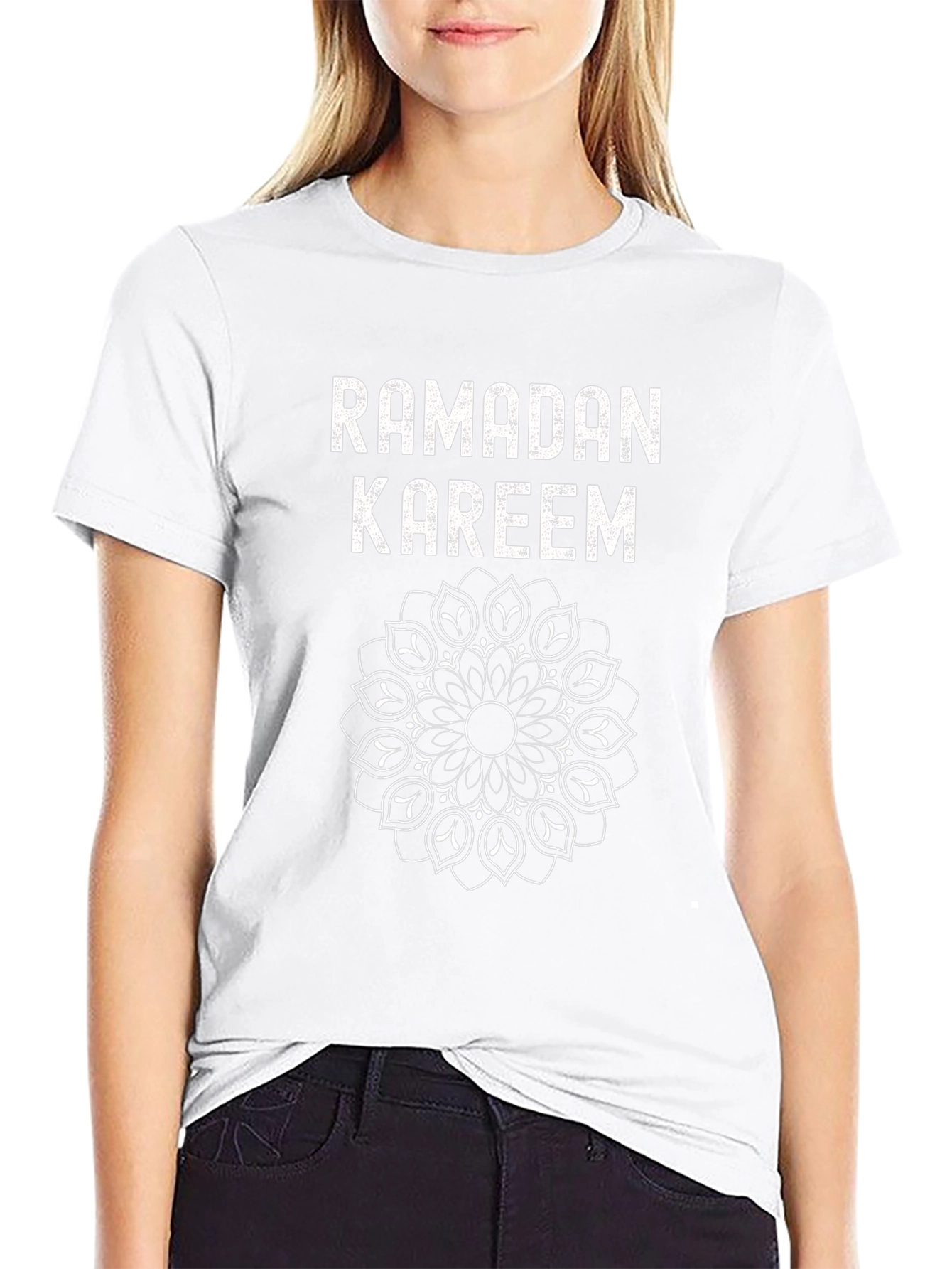 Ramadan Kareem T-Shirt: Festive Black Tee