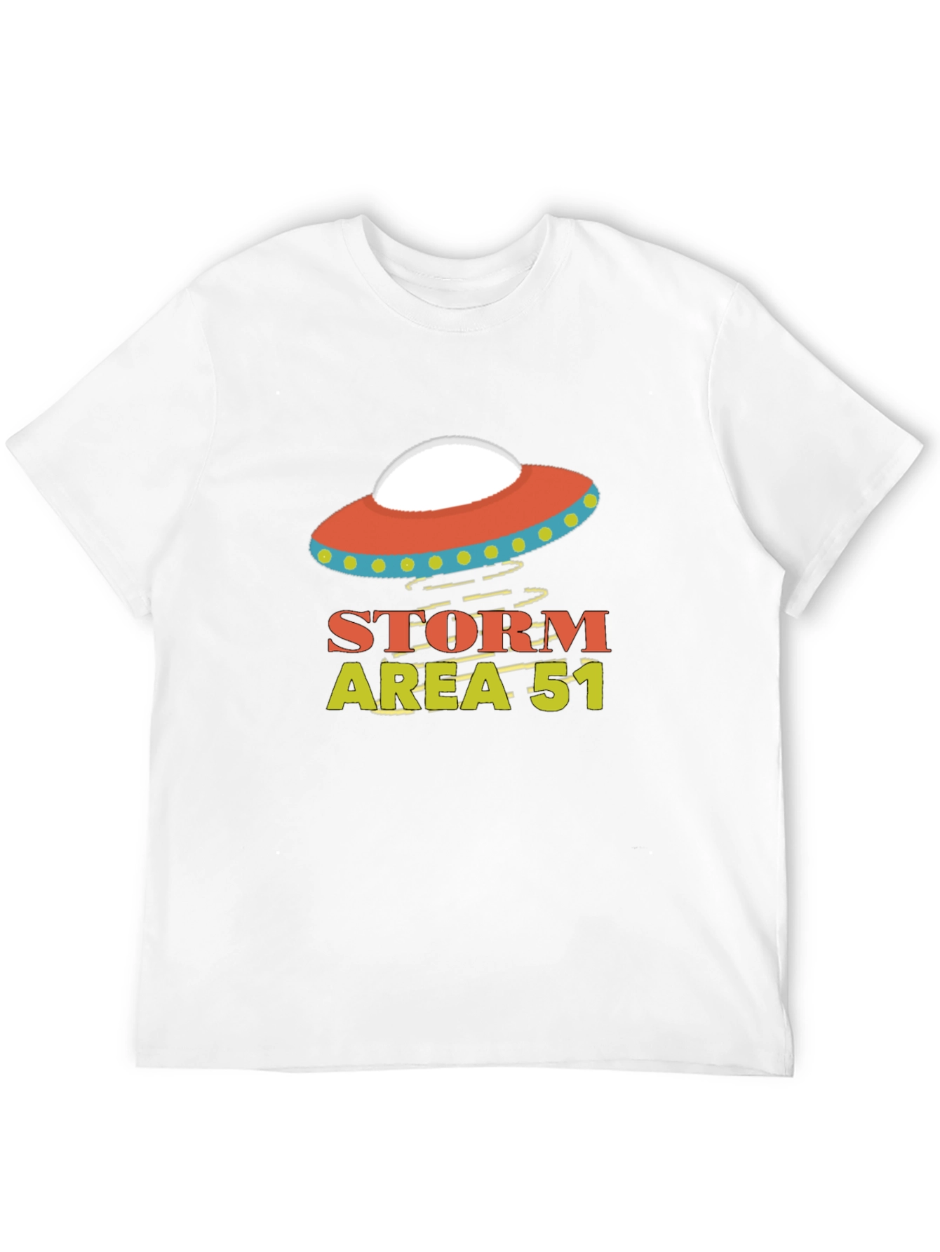 Storm Area 51 UFO Graphic T-Shirt