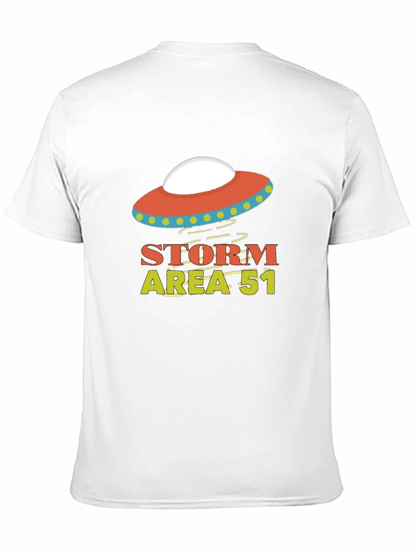 Storm Area 51 UFO Graphic T-Shirt