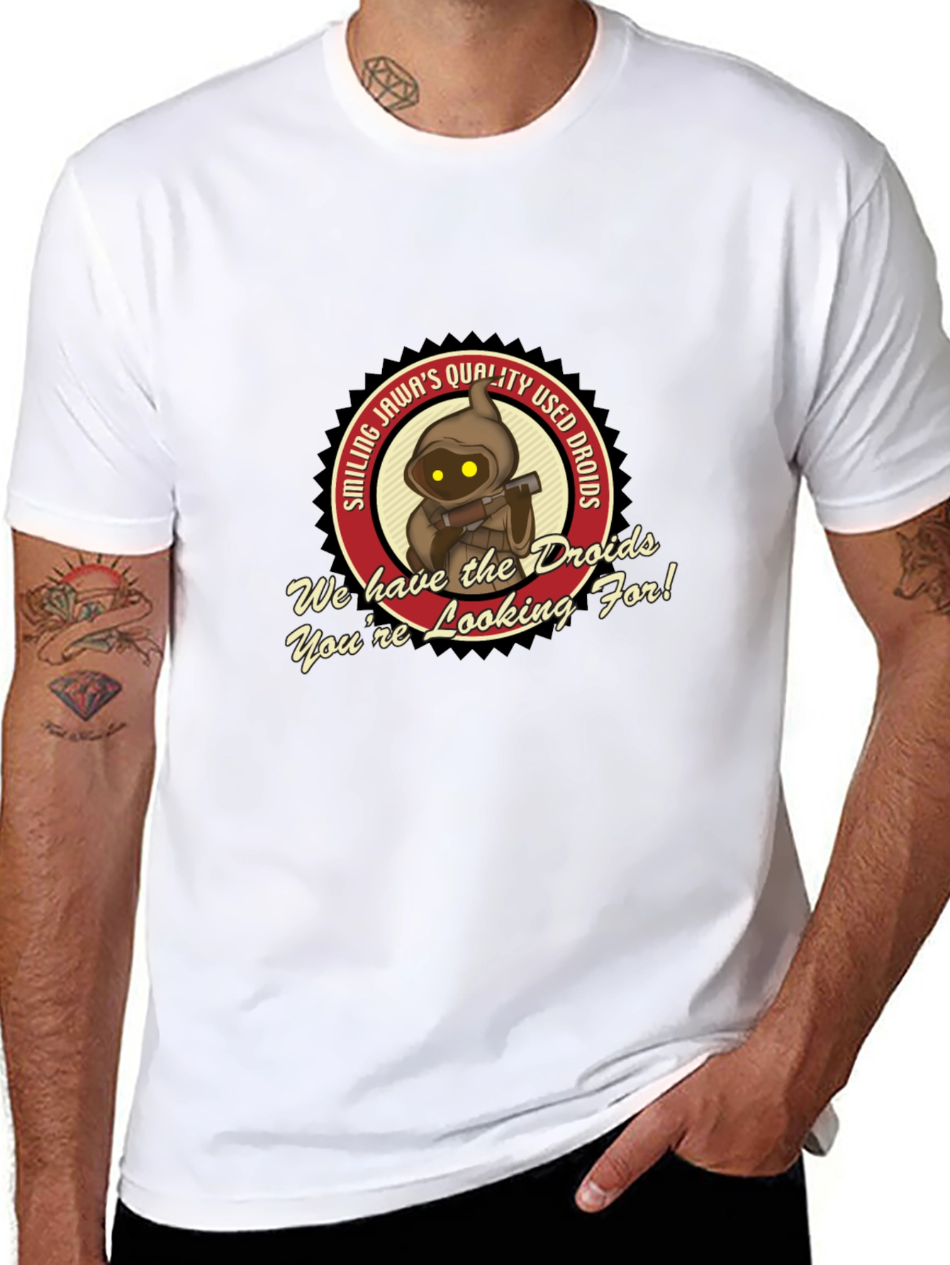 Smiling Jawa Droids Graphic T-Shirt