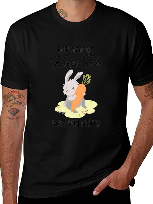 Cute Rabbit Carrot T-Shirt - Mein Name ist Hase Ich