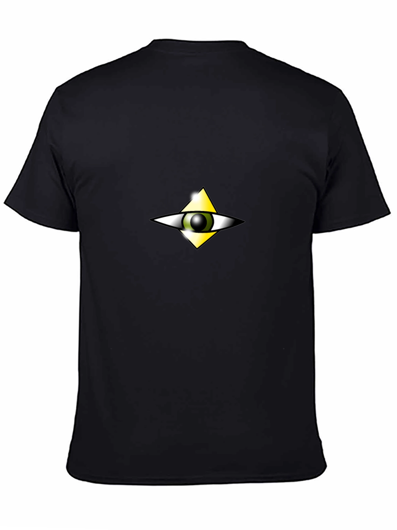 Eye Graphic Black T-Shirt