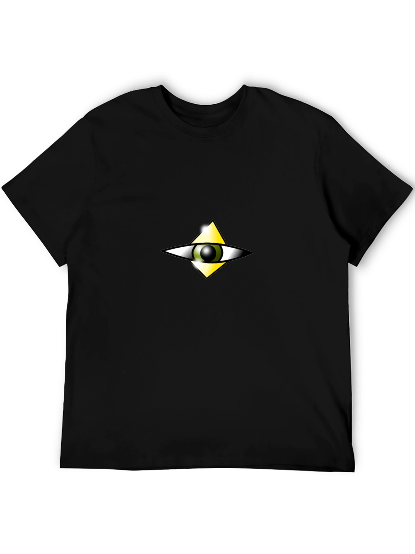 Eye Graphic Black T-Shirt