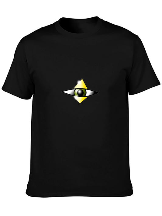 Eye Graphic Black T-Shirt
