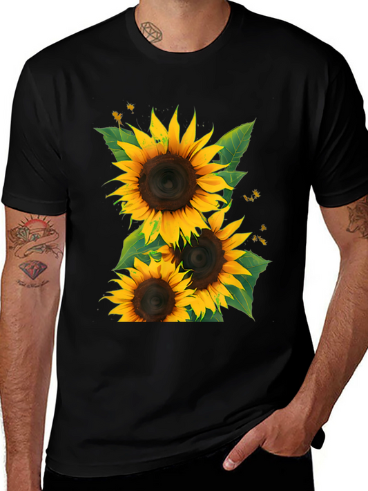 Sunflower Graphic Print T-Shirt