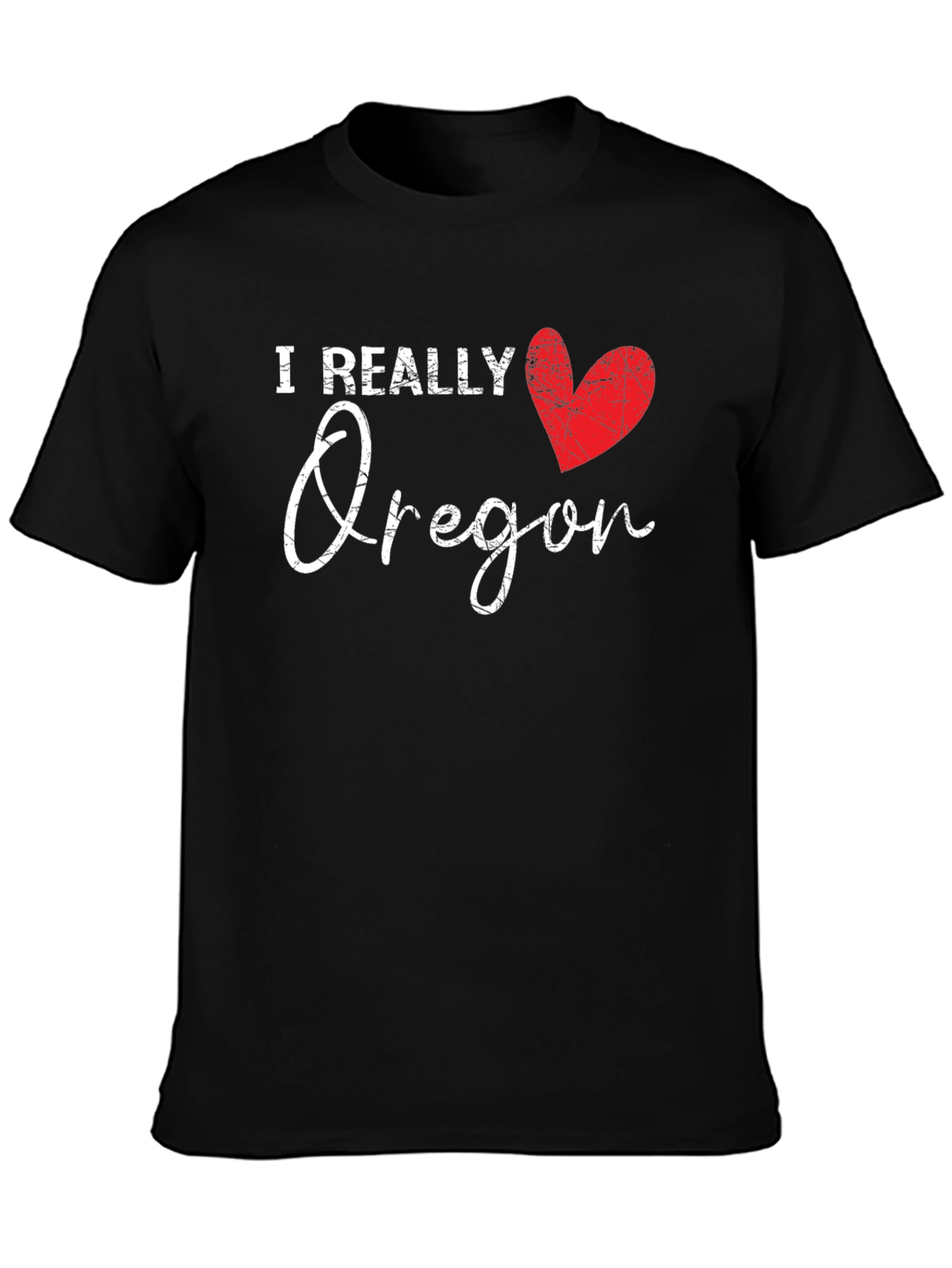 I Really Heart Oregon Graphic T-Shirt
