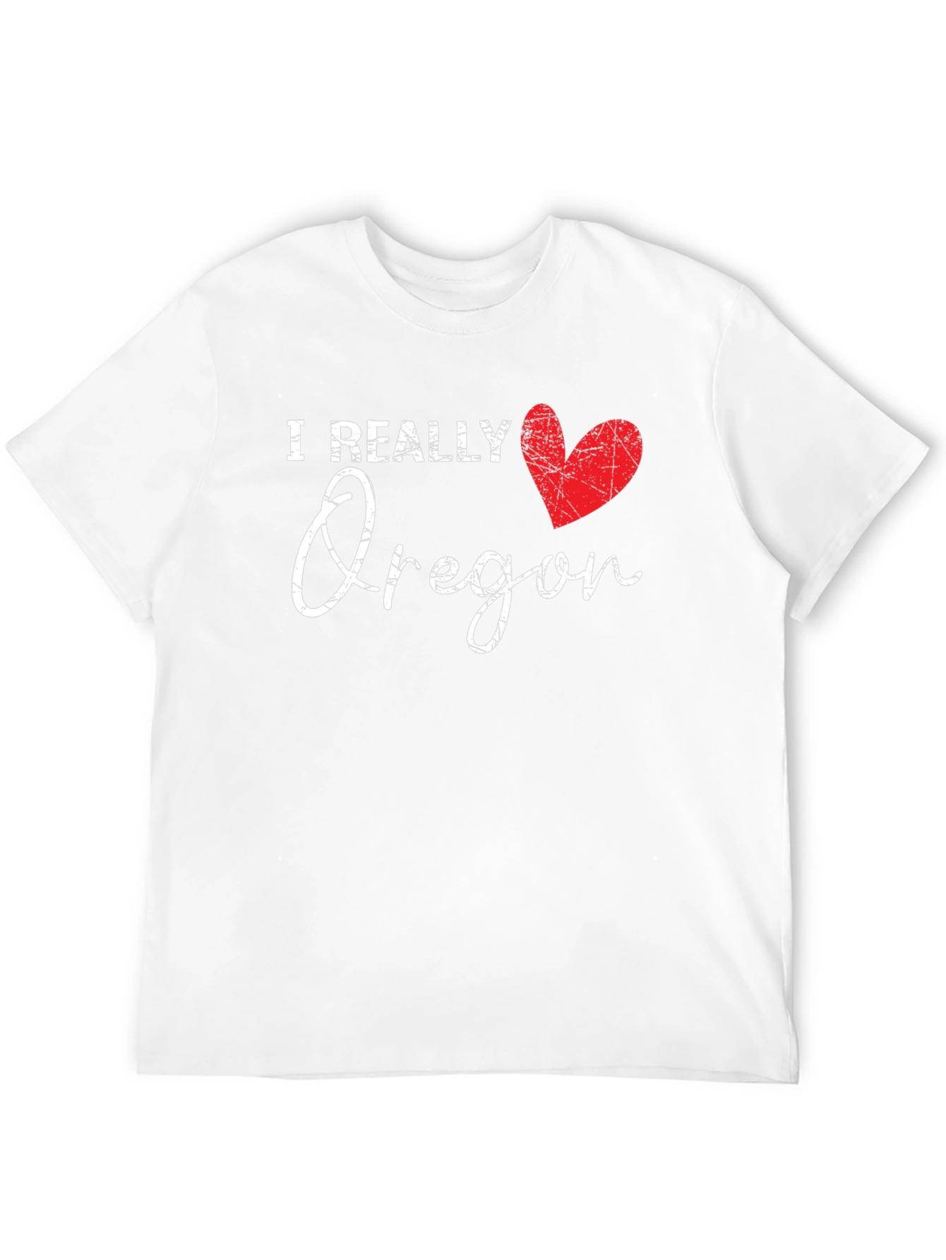 I Really Heart Oregon Graphic T-Shirt