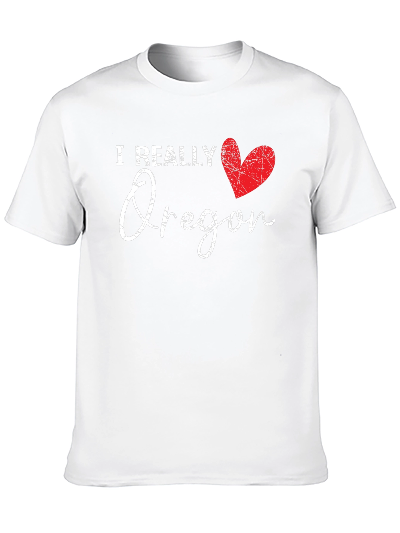 I Really Heart Oregon Graphic T-Shirt