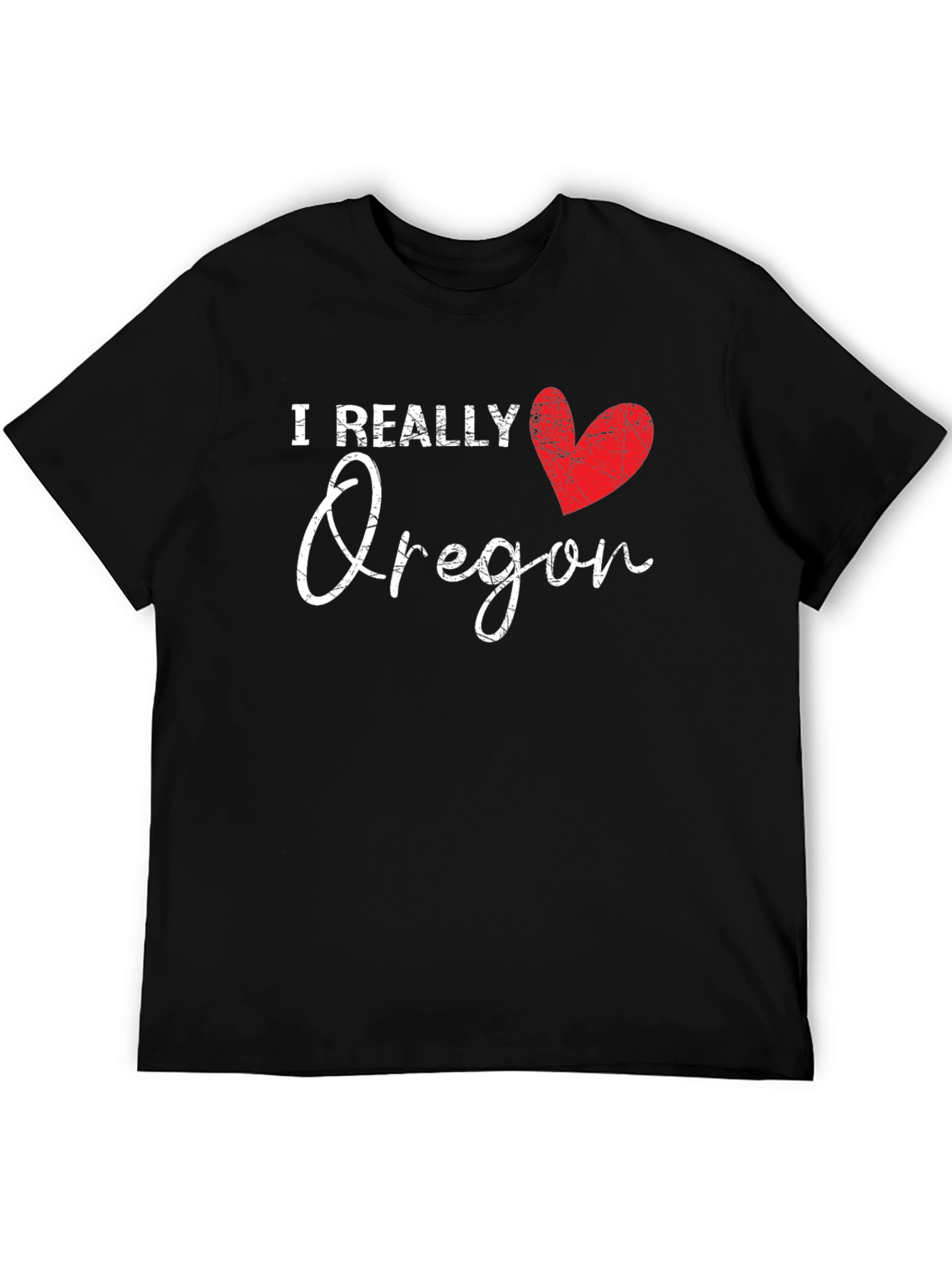 I Really Heart Oregon Graphic T-Shirt