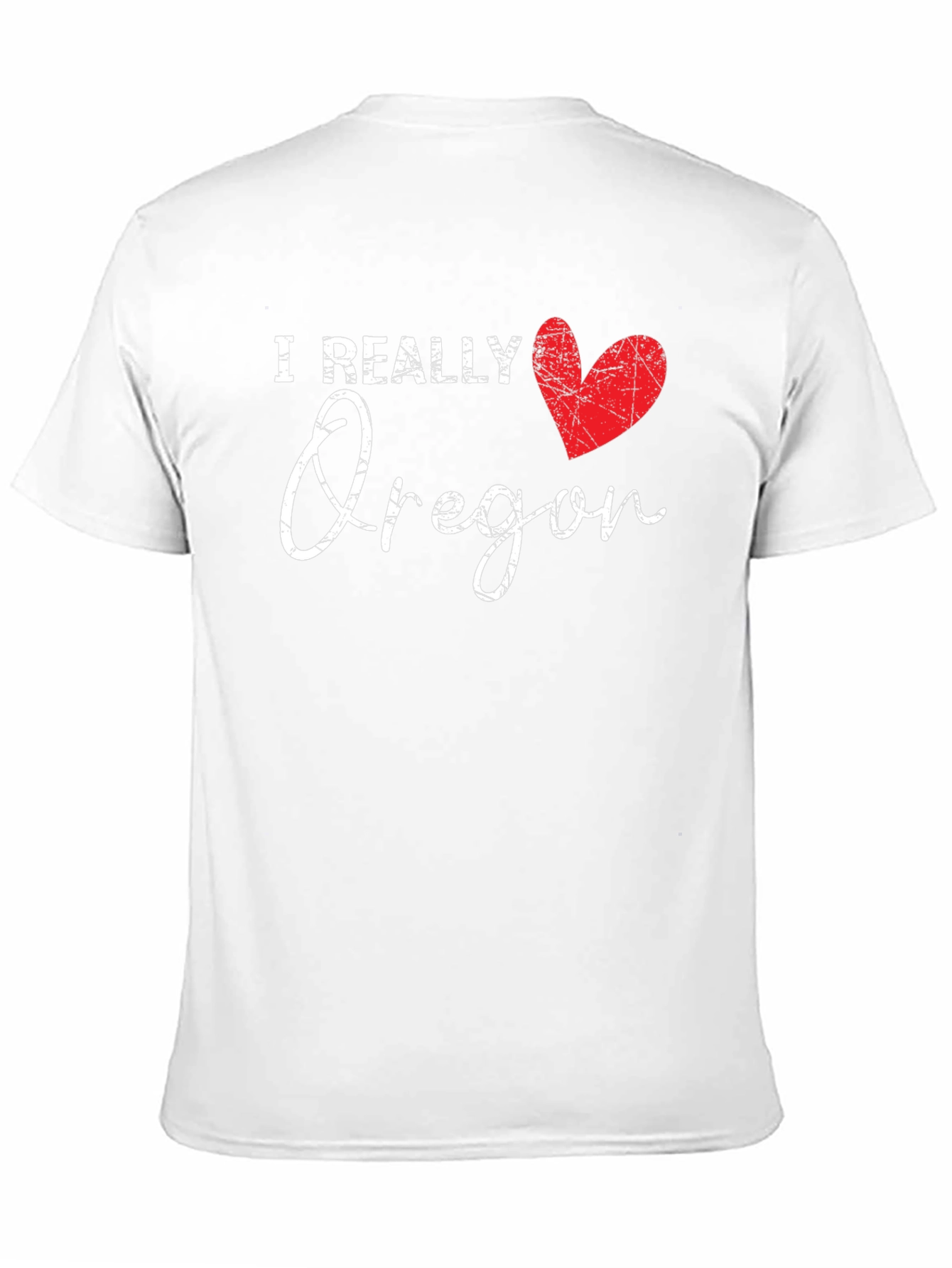 I Really Heart Oregon Graphic T-Shirt