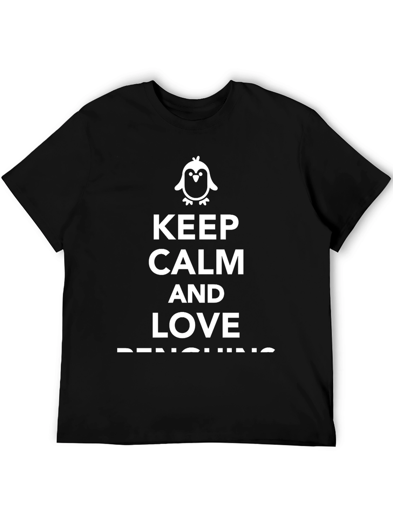 Keep Calm and Love Penguins Graphic Tee