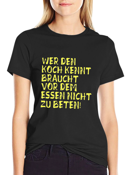 Wer Den Koch Kennt Graphic Tee