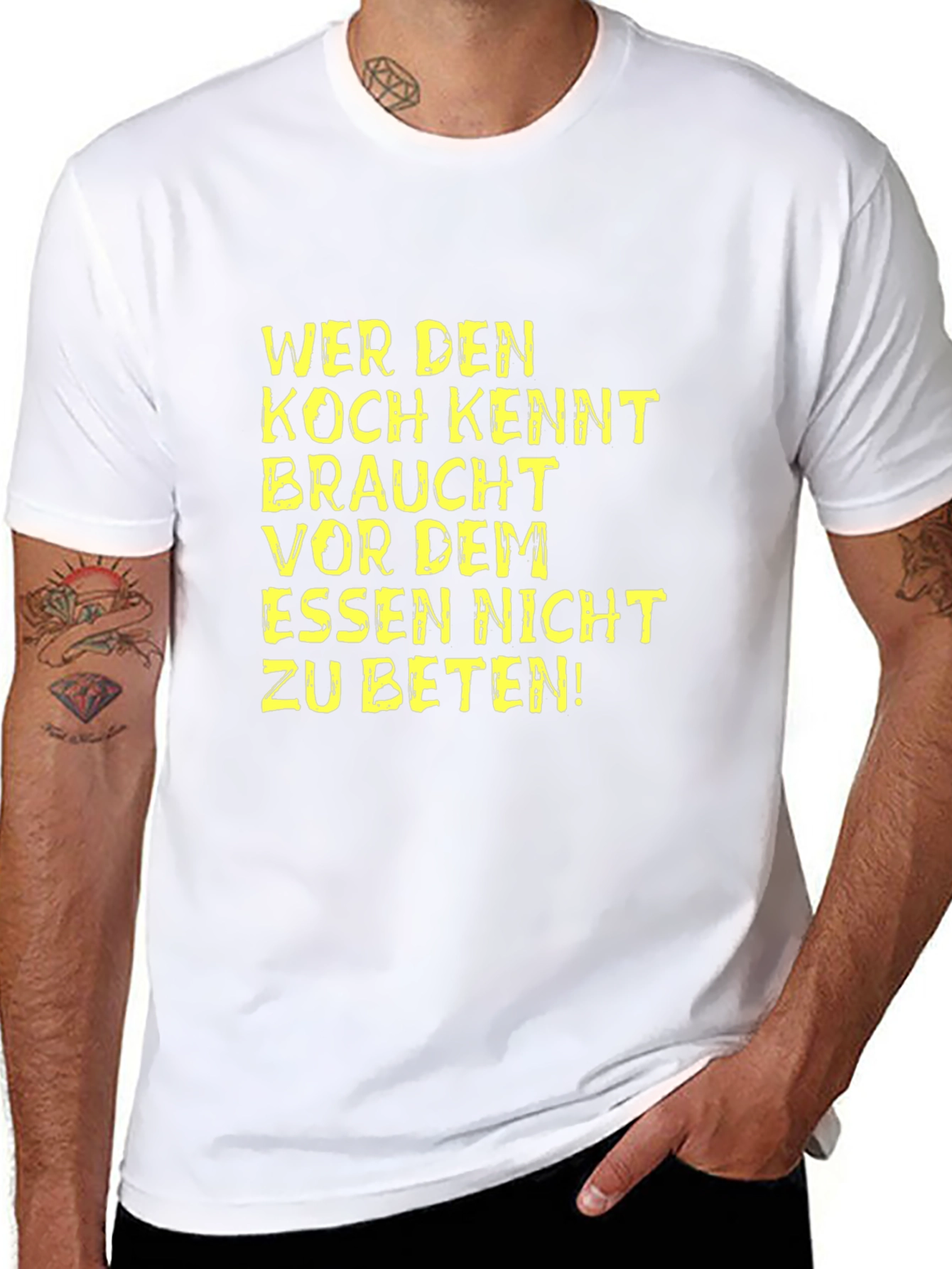 Wer Den Koch Kennt Graphic Tee
