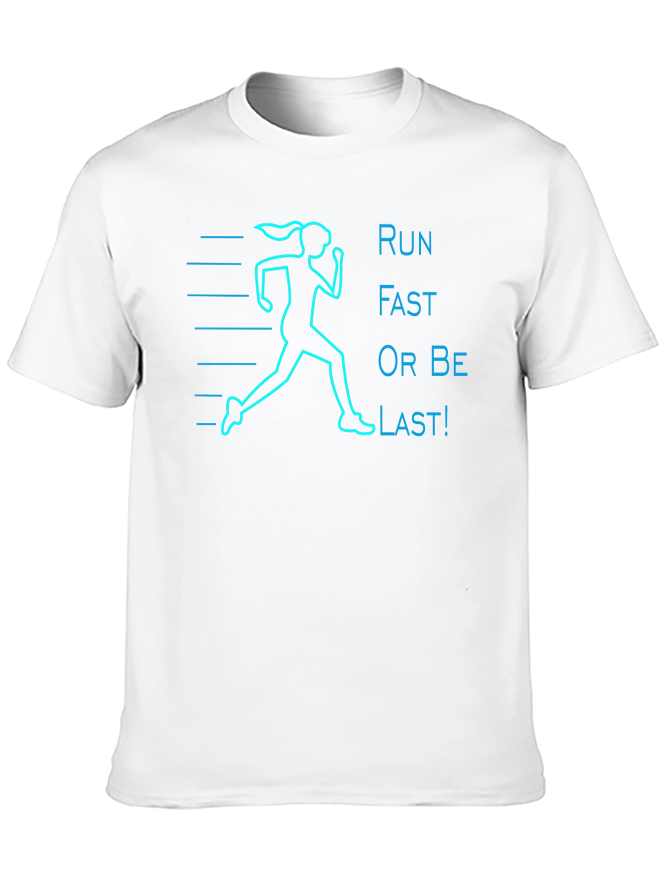 Run Fast T-Shirt: Motivational Runners Tee