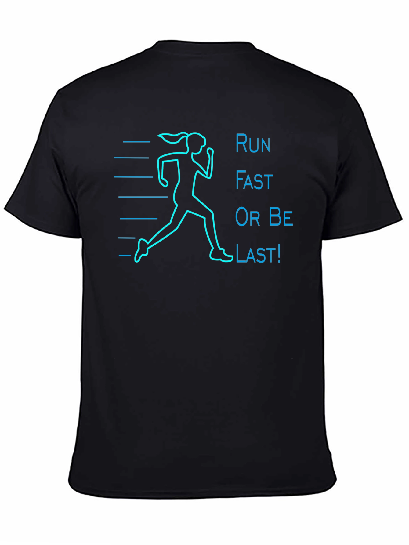 Run Fast T-Shirt: Motivational Runners Tee