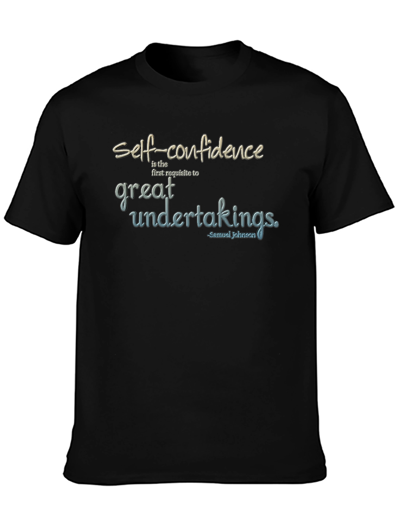 Self-Confidence Quote Graphic T-Shirt