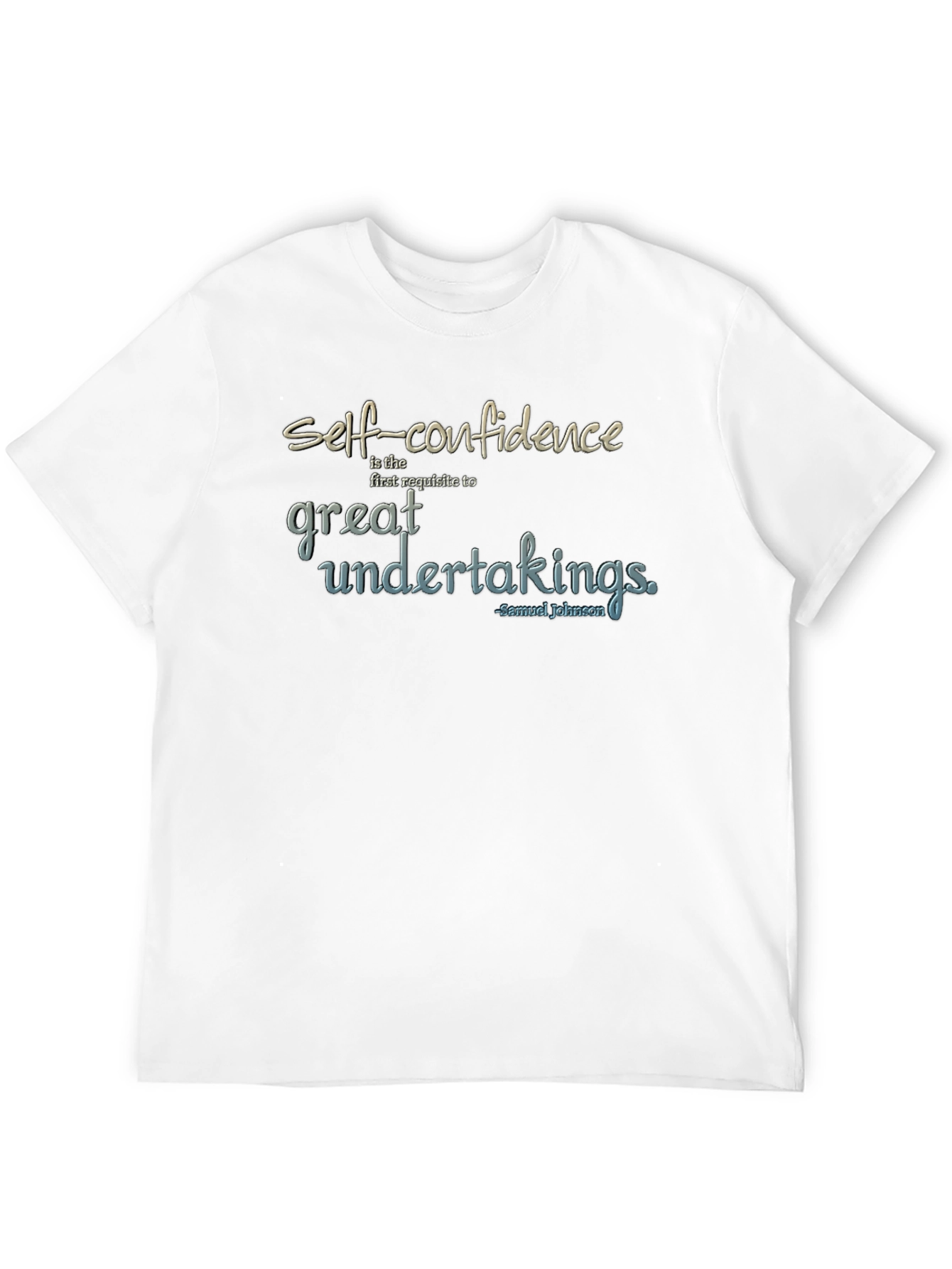 Self-Confidence Quote Graphic T-Shirt