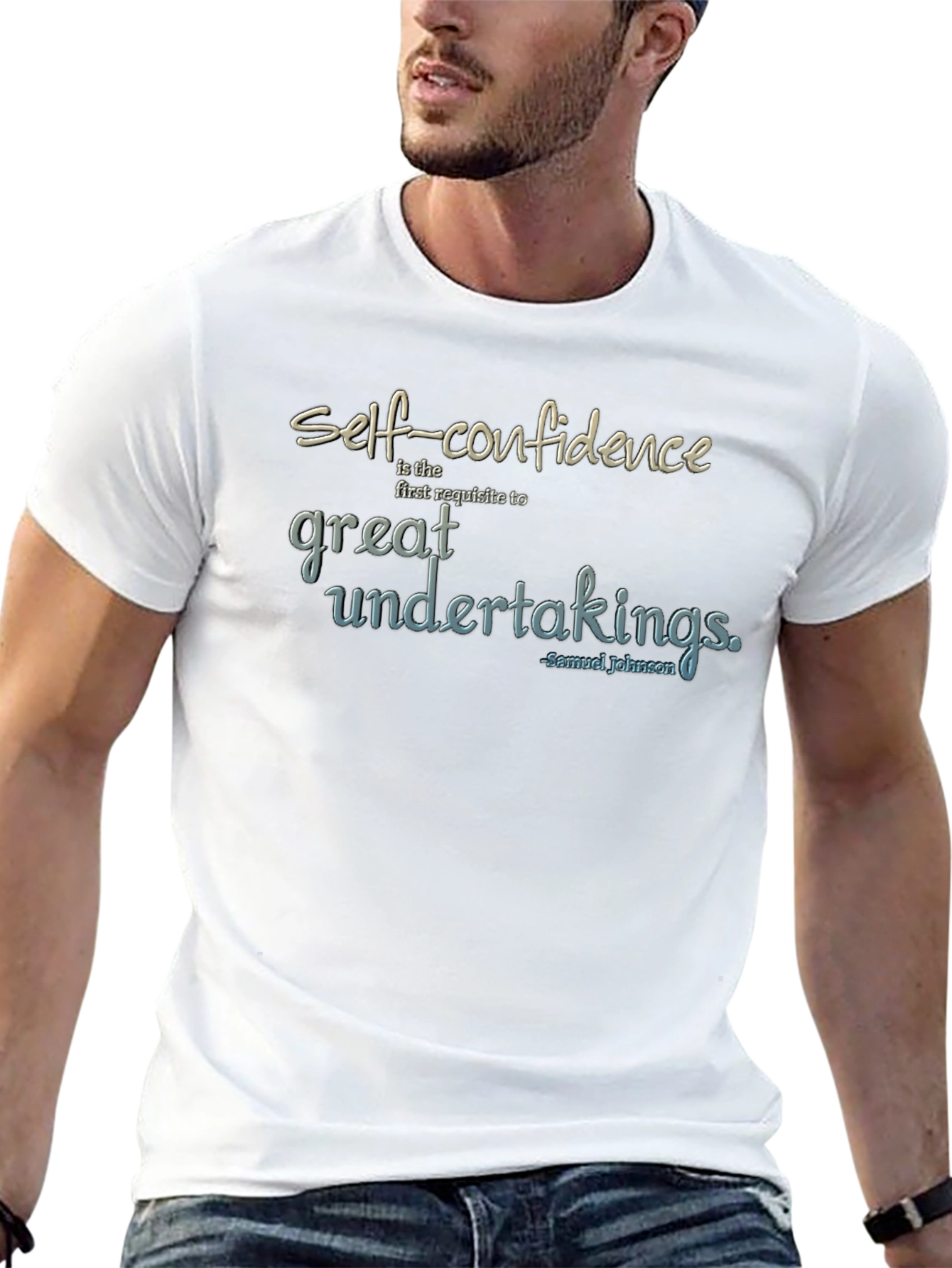 Self-Confidence Quote Graphic T-Shirt