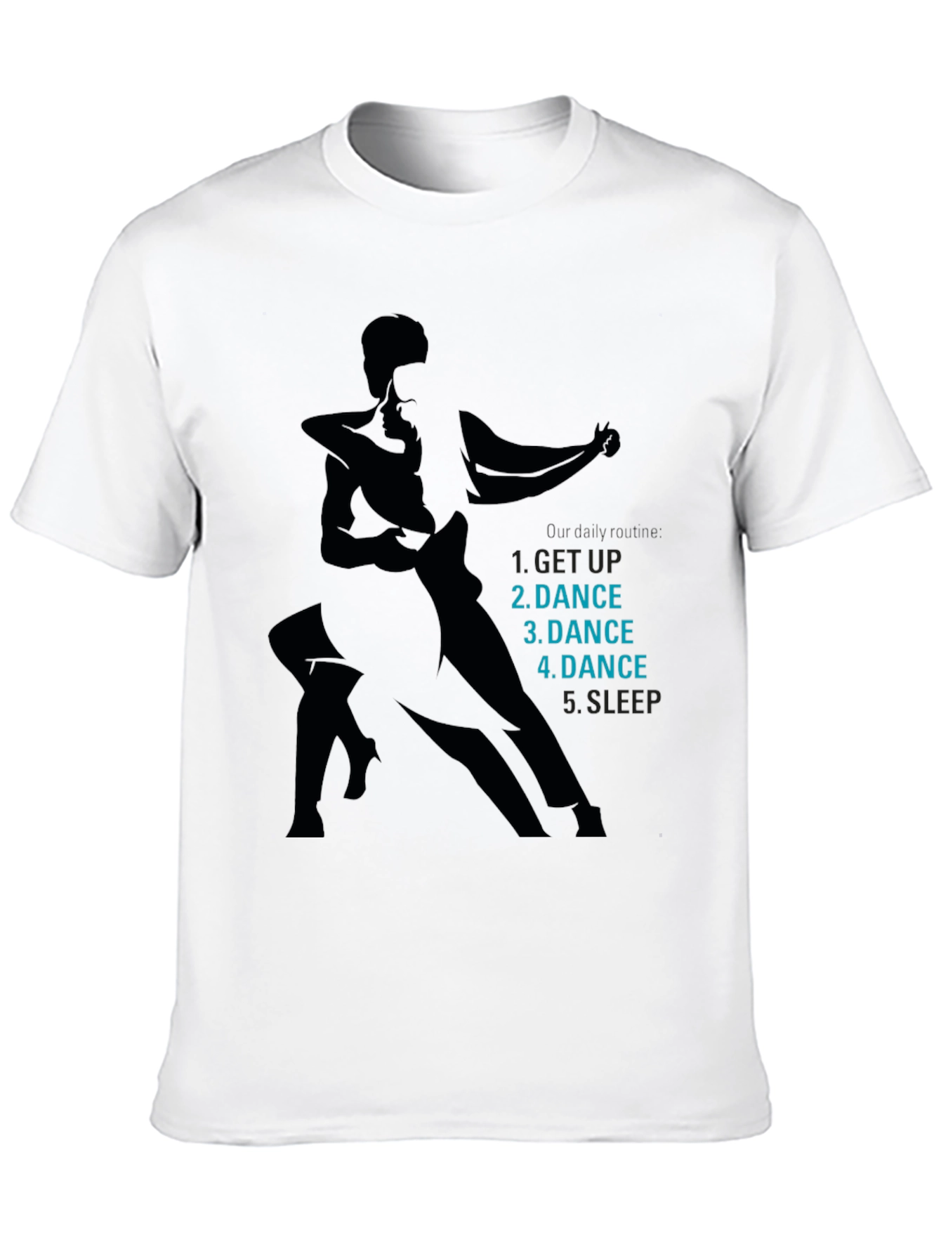 Dance Life Black T-Shirt - Dancers Daily Routine