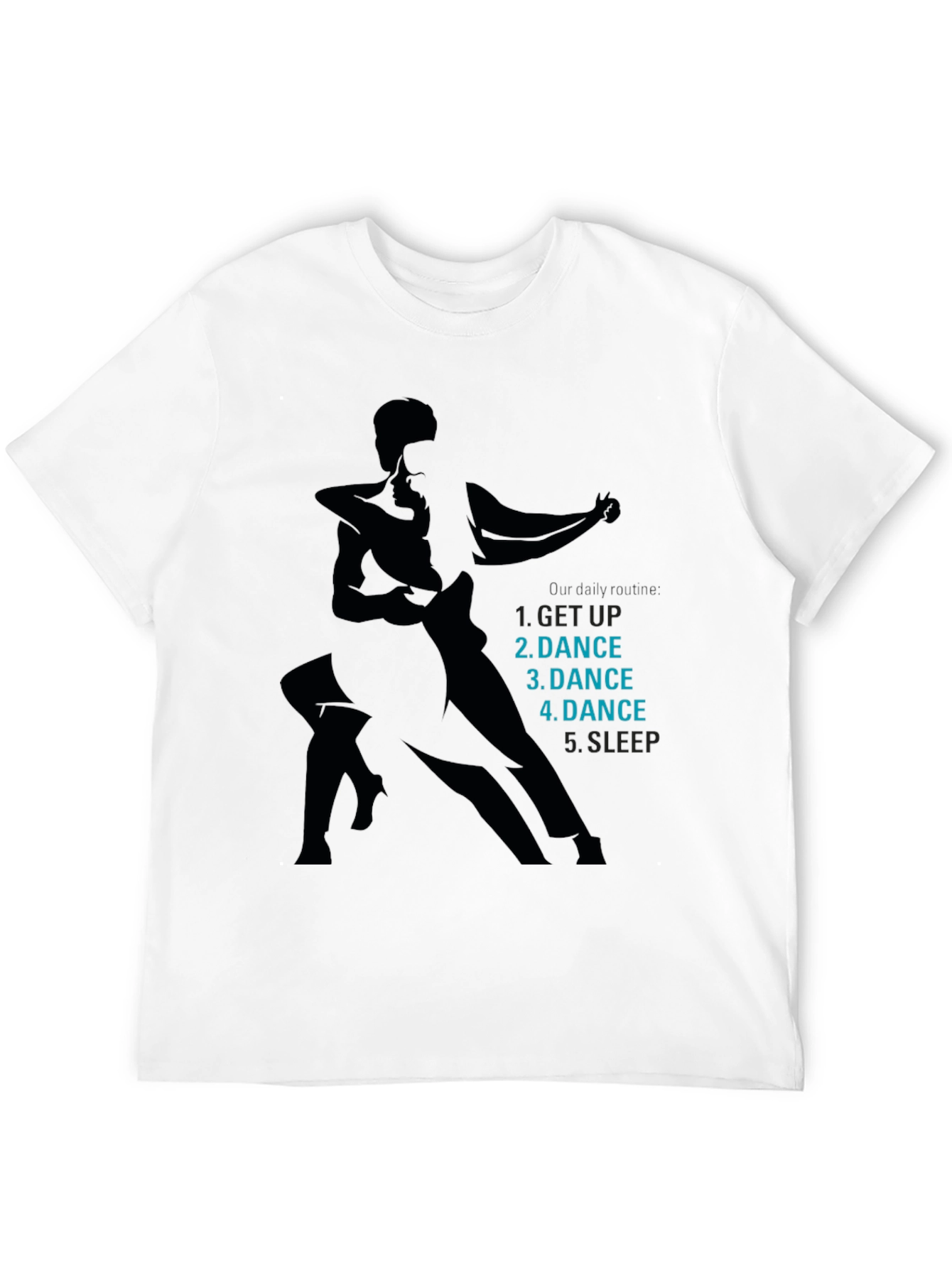 Dance Life Black T-Shirt - Dancers Daily Routine
