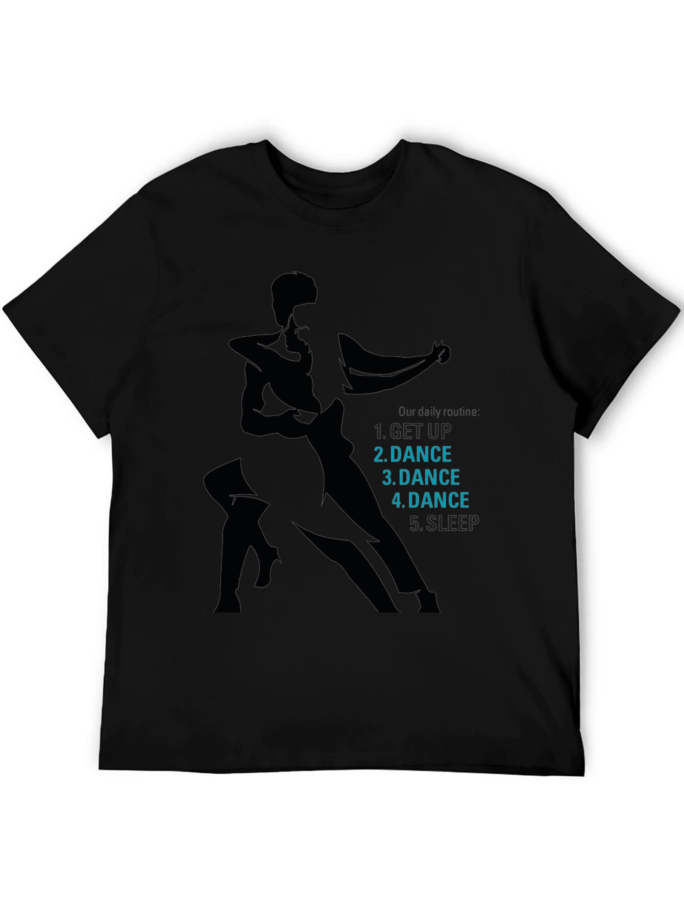 Dance Life Black T-Shirt - Dancers Daily Routine
