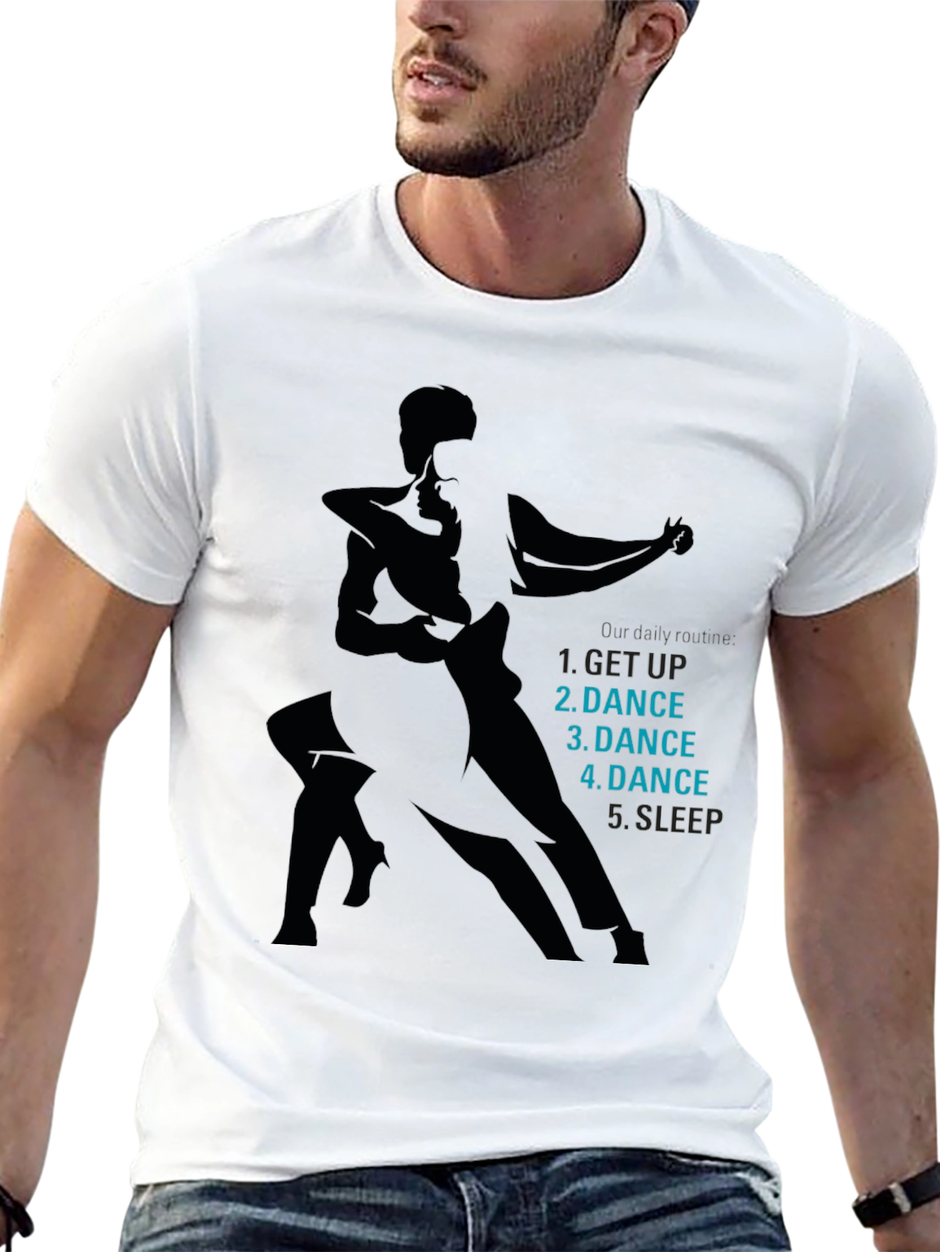 Dance Life Black T-Shirt - Dancers Daily Routine