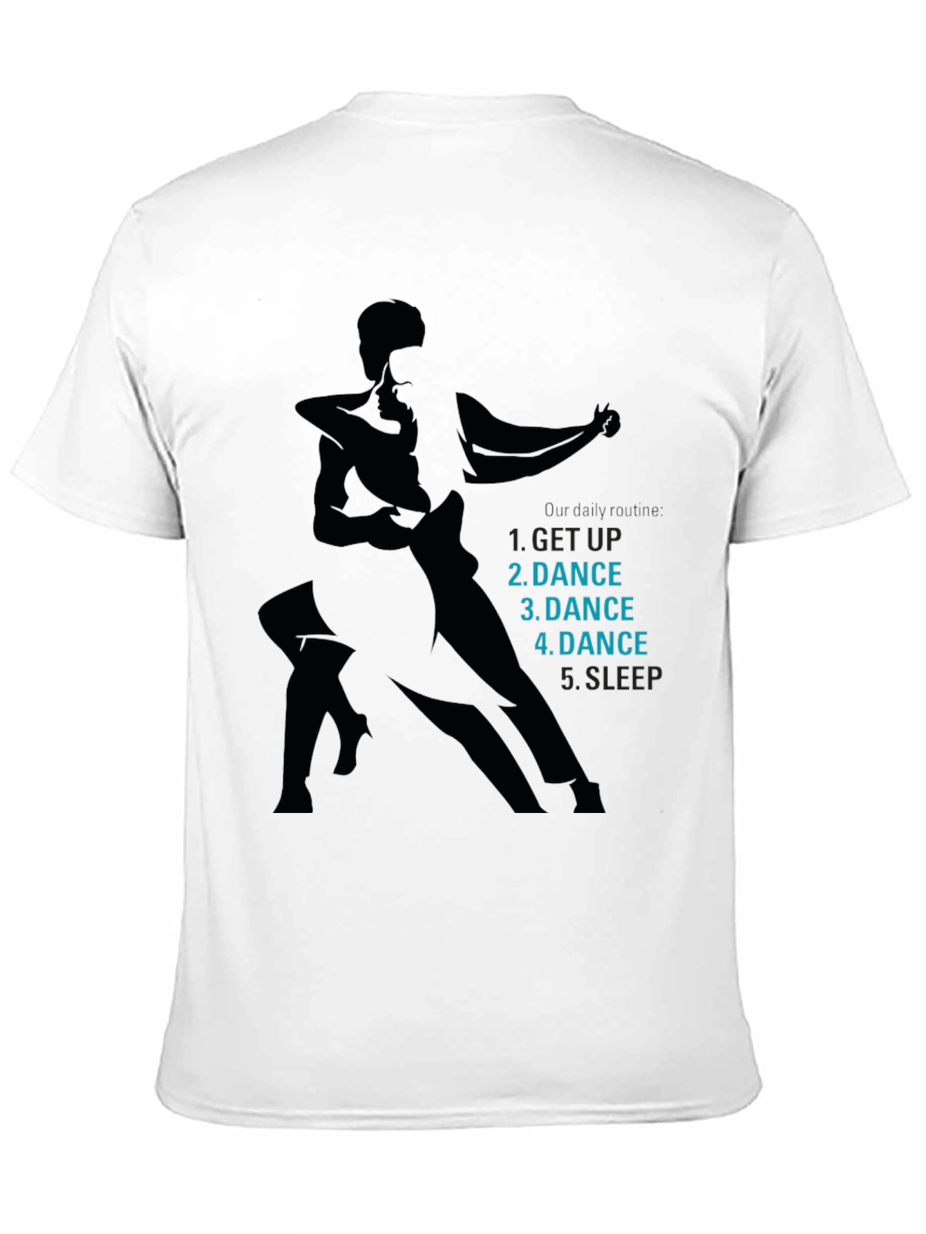 Dance Life Black T-Shirt - Dancers Daily Routine