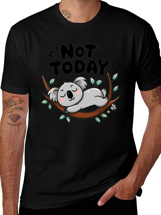 Not Today Sloth Graphic Tee - Relaxed Fit