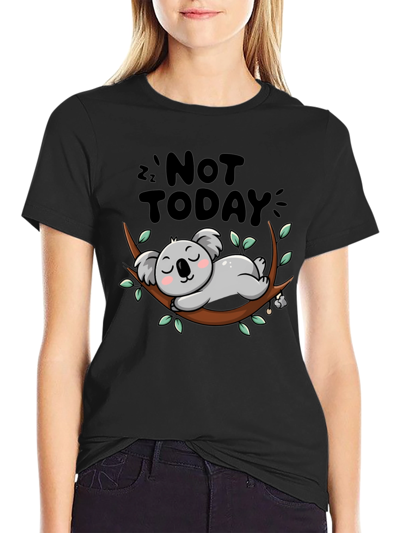 Not Today Sloth Graphic Tee - Relaxed Fit