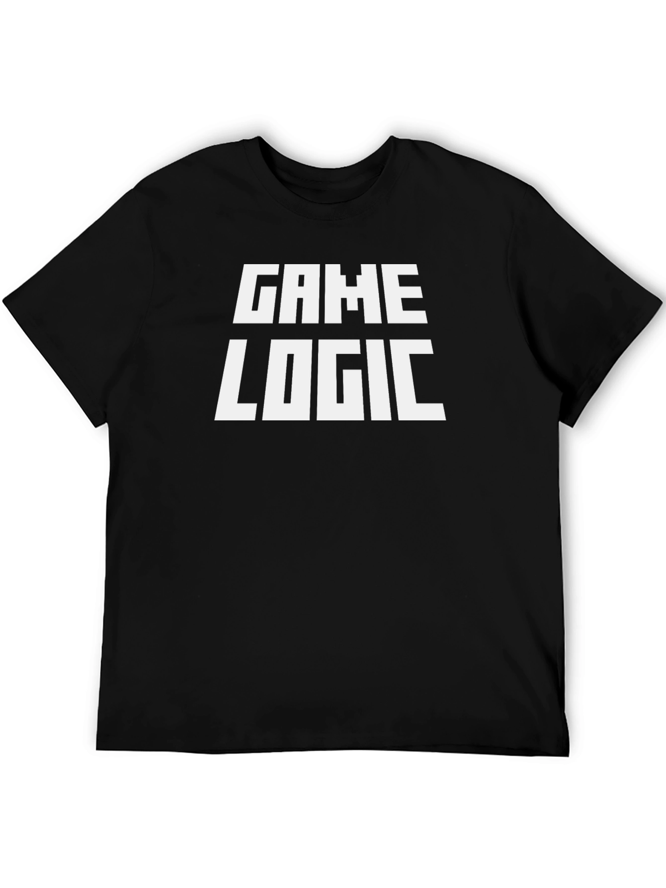 Game Logic Black T-Shirt - Gamer Apparel