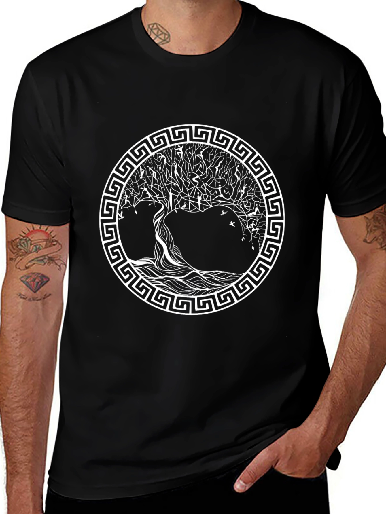 Tree of Life Graphic Tee - Stylish Mens T-Shirt