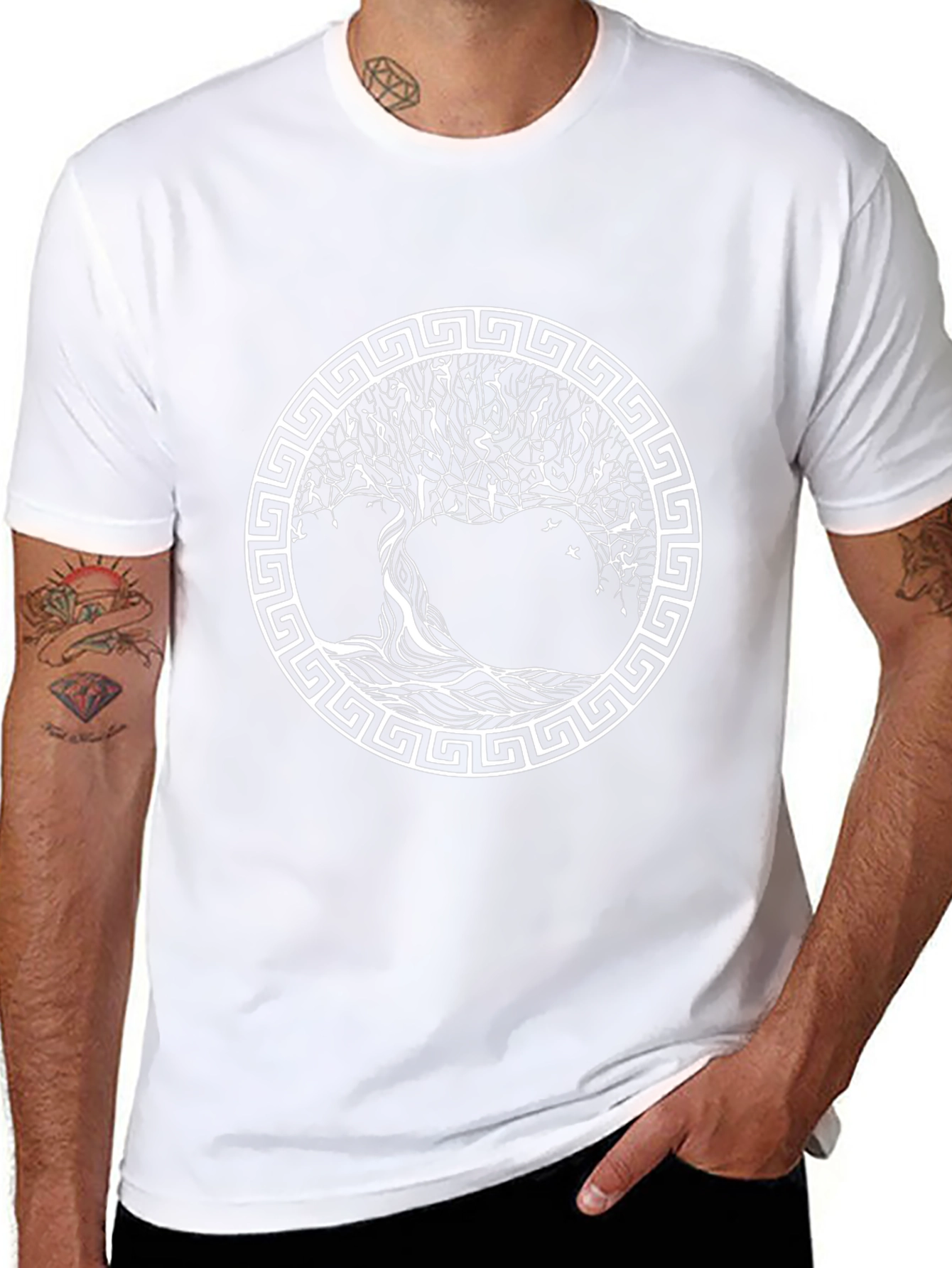 Tree of Life Graphic Tee - Stylish Mens T-Shirt