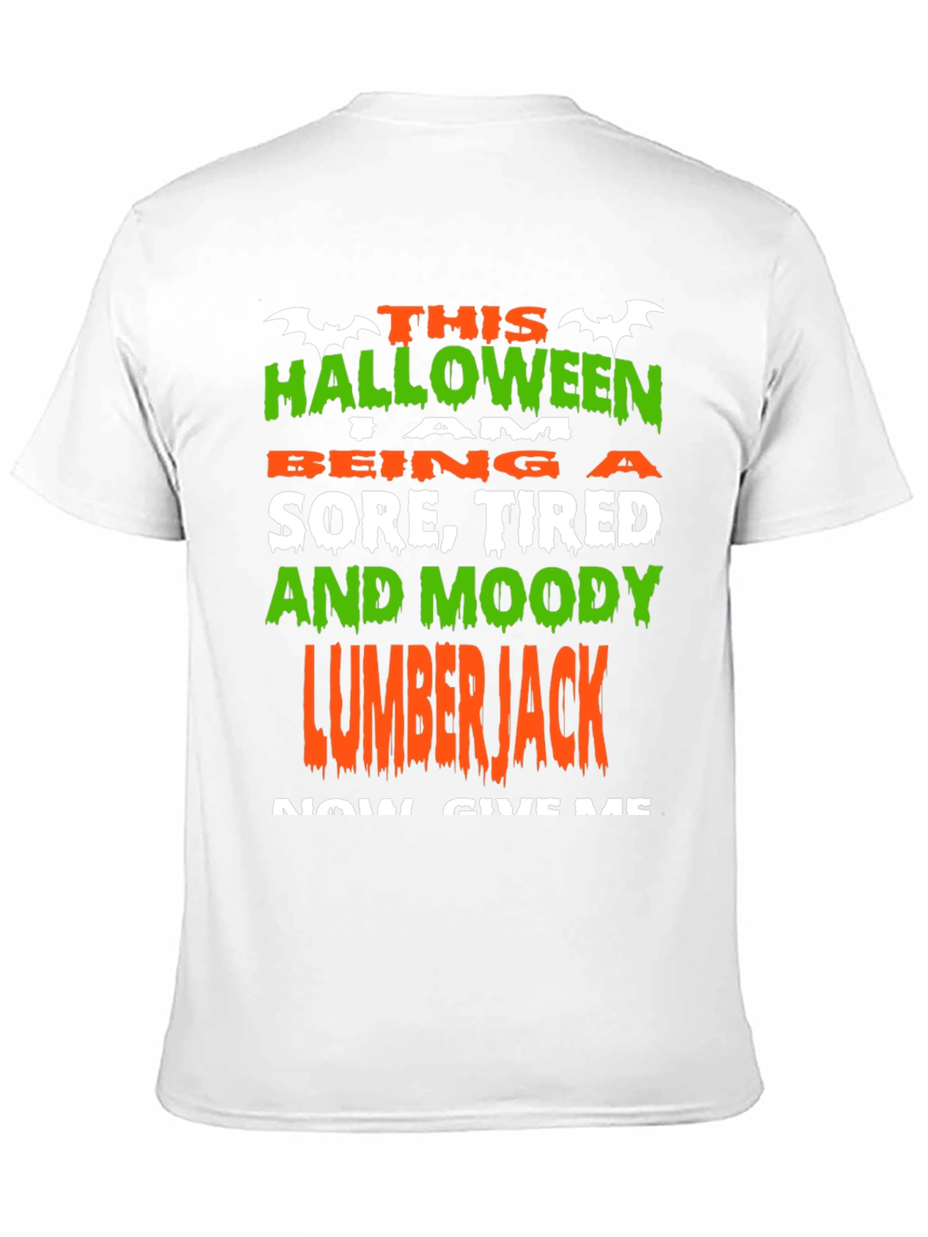 Halloween Lumberjack Graphic T-Shirt