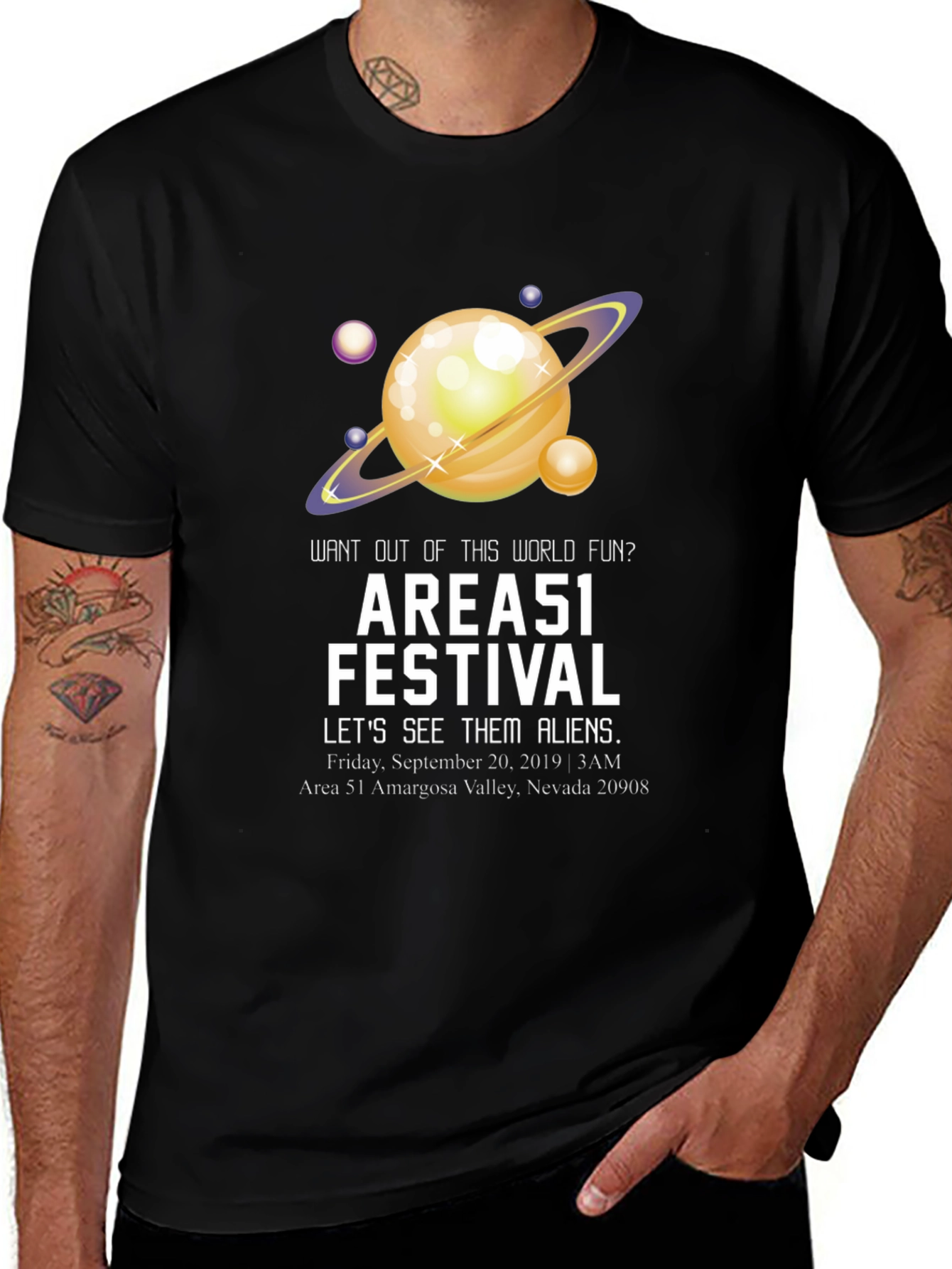 Area 51 Festival Graphic Tee