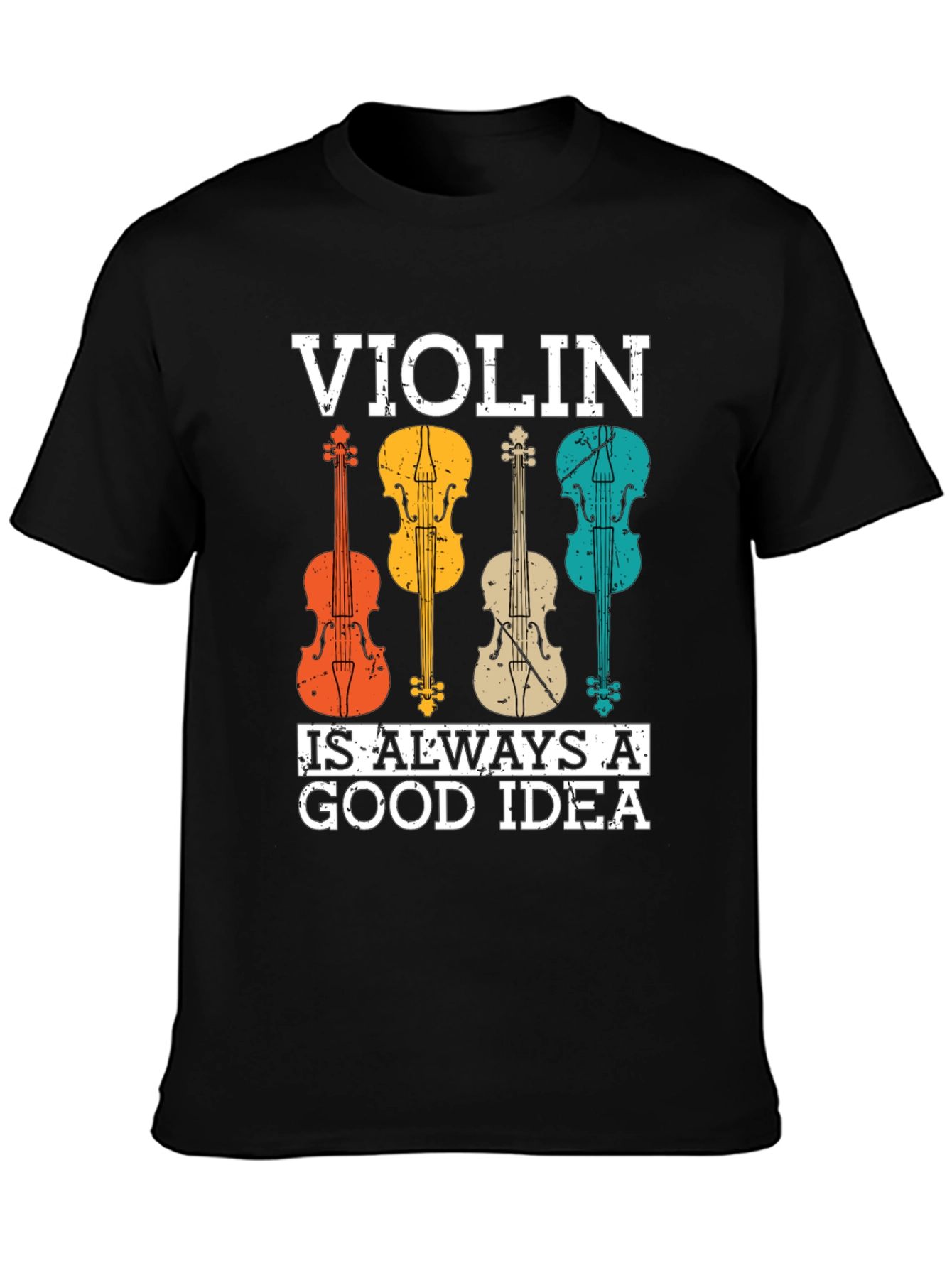 Violin Good Idea Graphic Tee