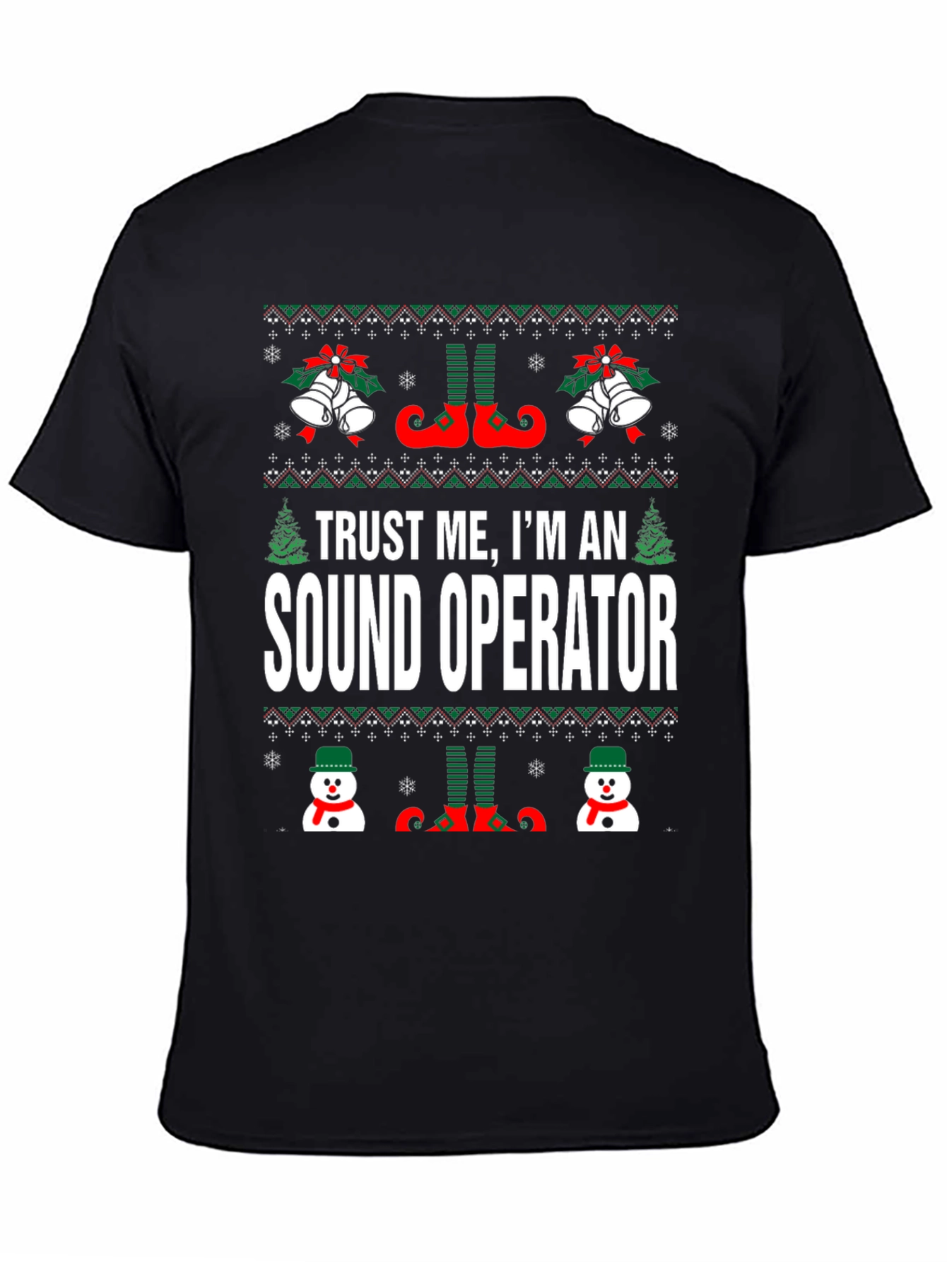 Funny Sound Operator Christmas T-Shirt